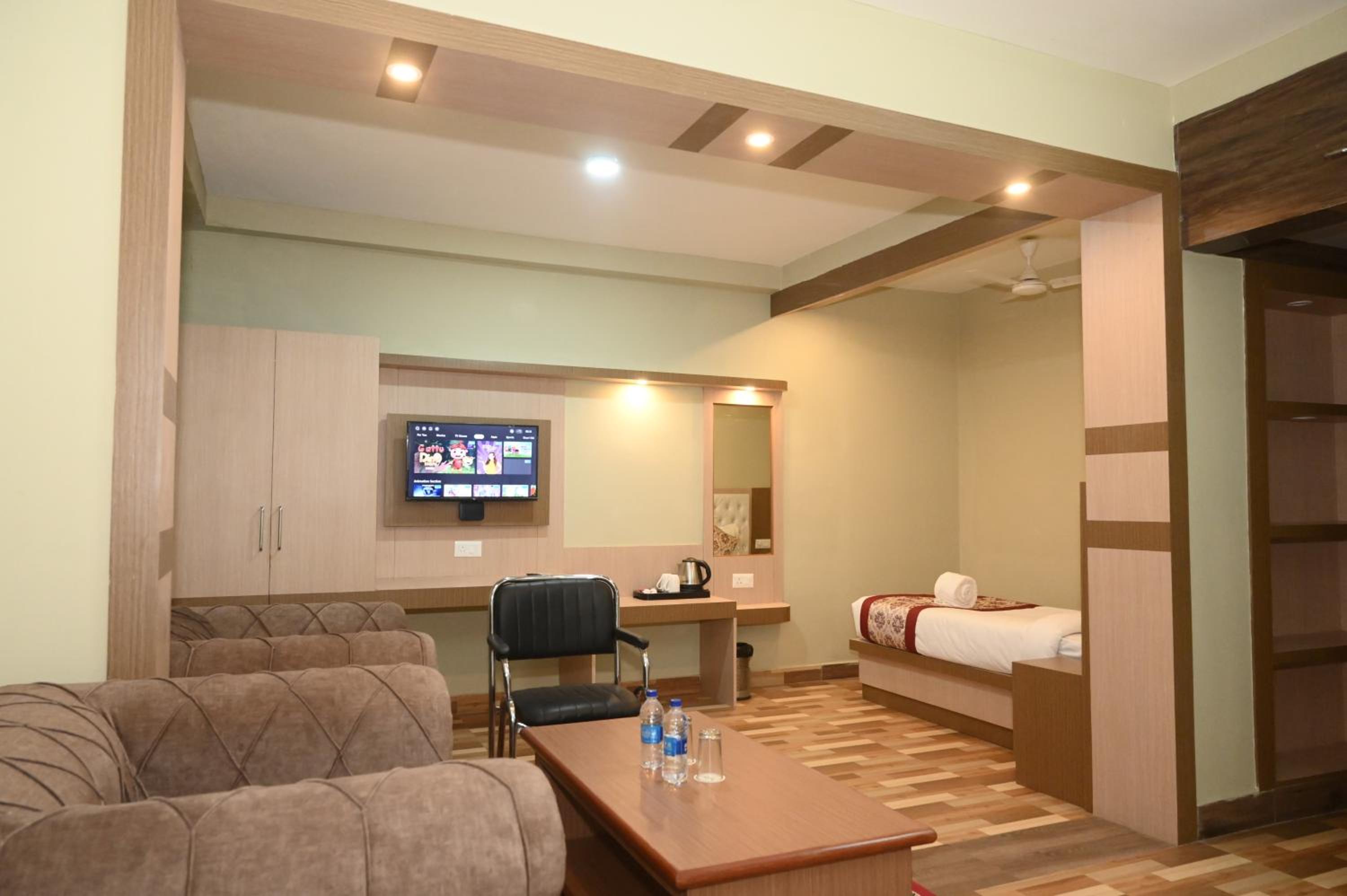 Family Room with Bathroom