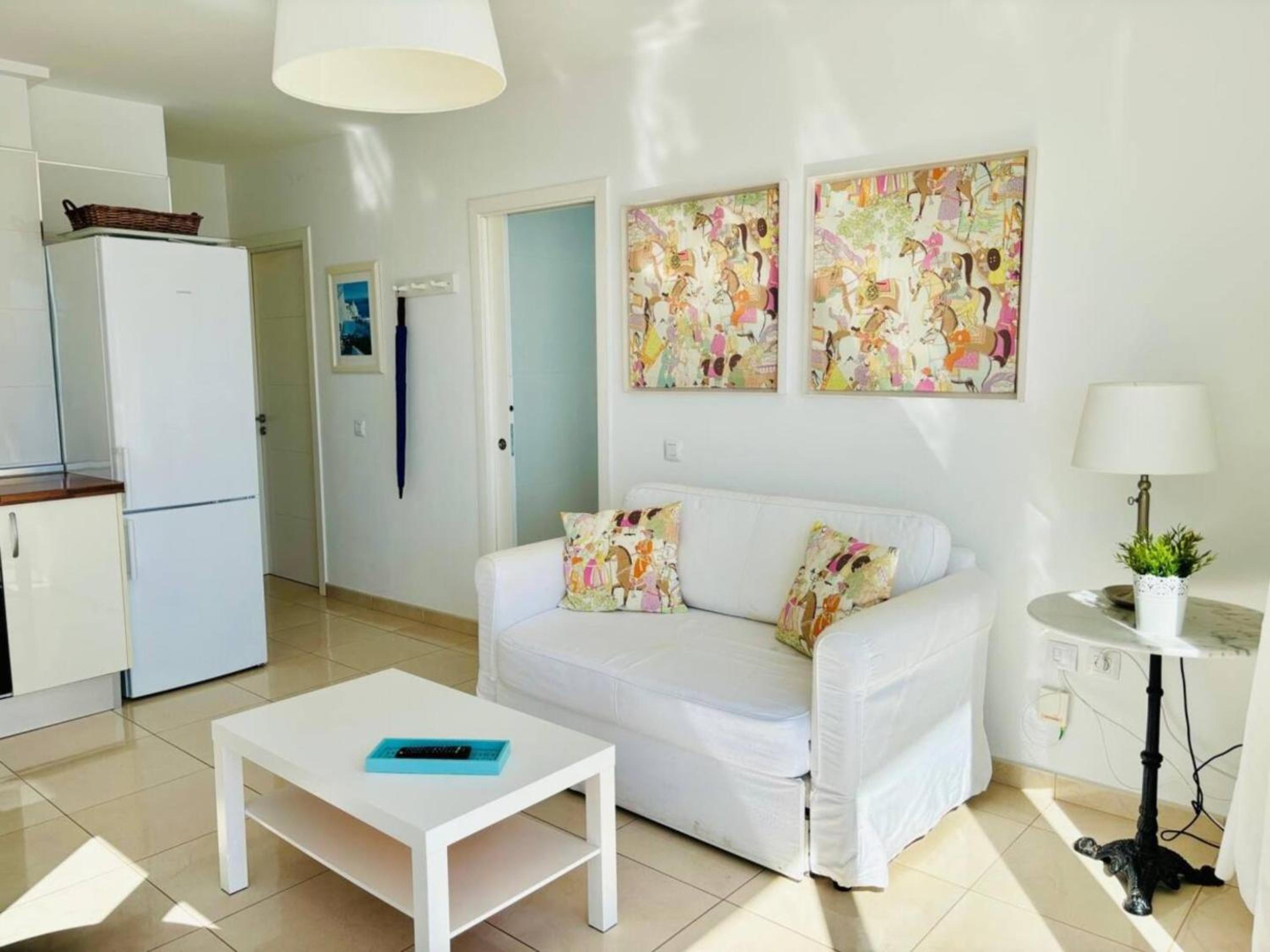 Apartamento de un dormitorio superior con balcón
