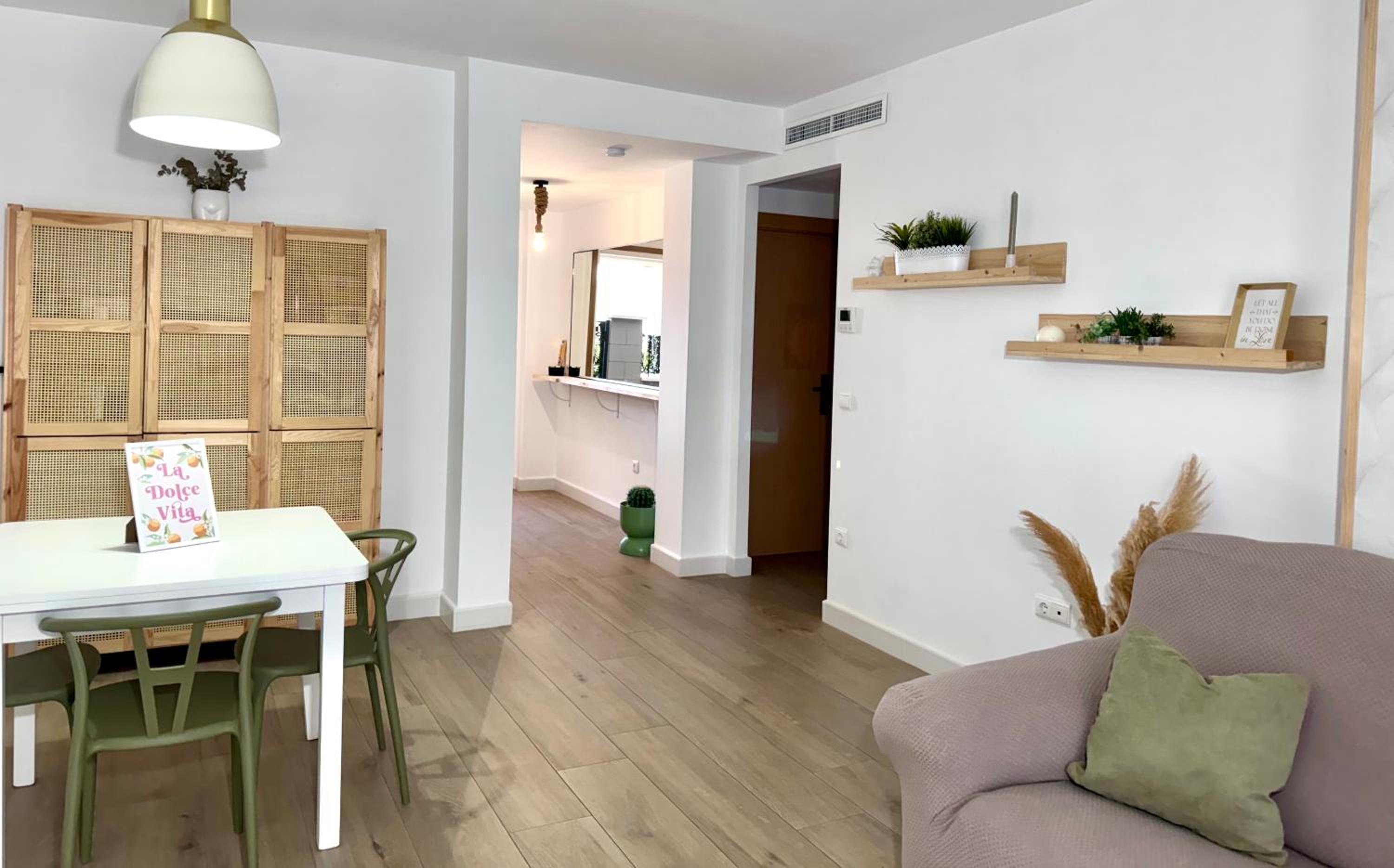 Apartamento de dos habitaciones