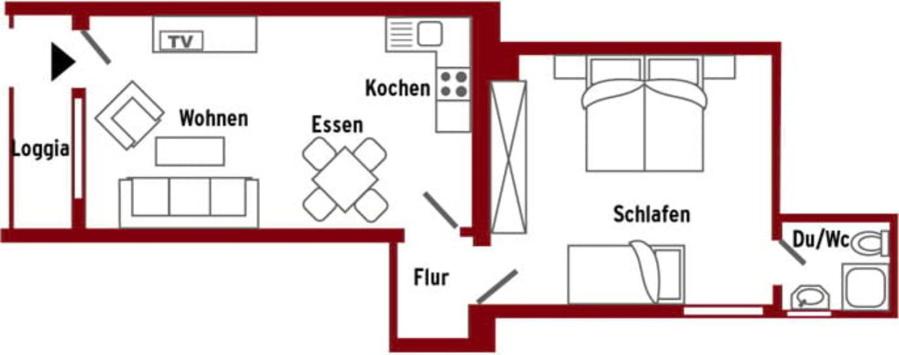 One-Bedroom Apartment photo 3