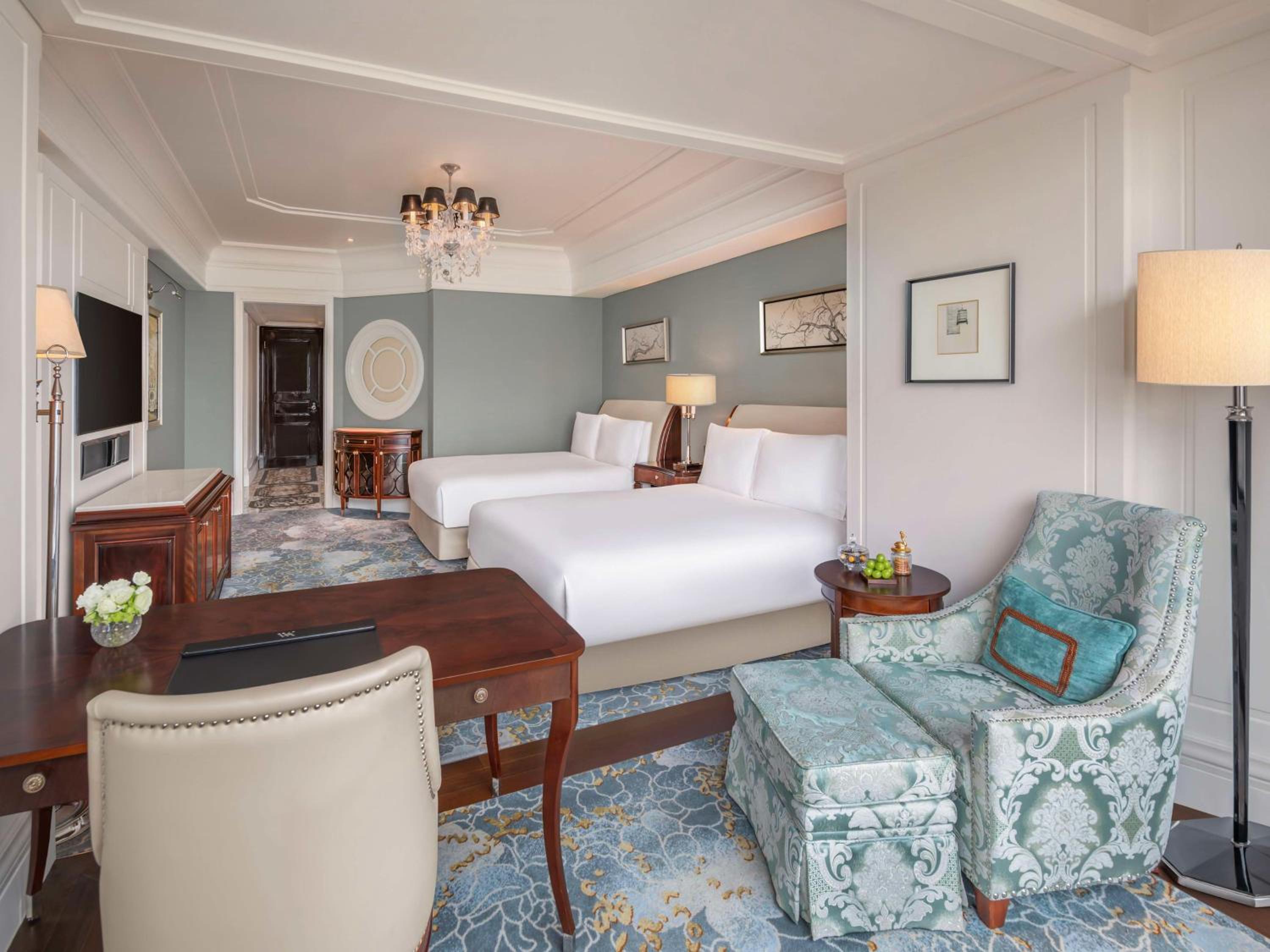 Deluxe Queen Room with Two Queen Beds and City View