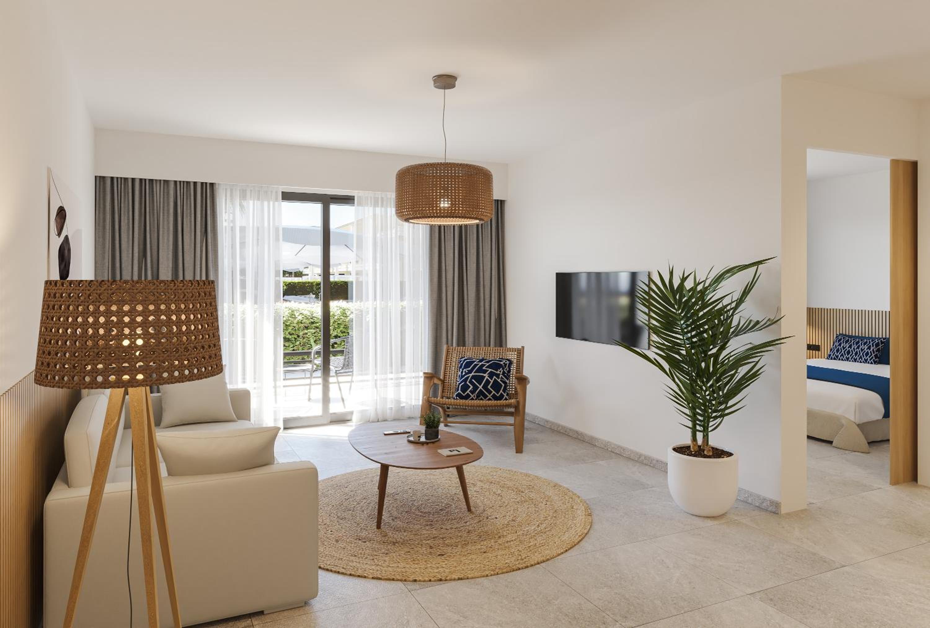 Apartamento suite con vista al jardín