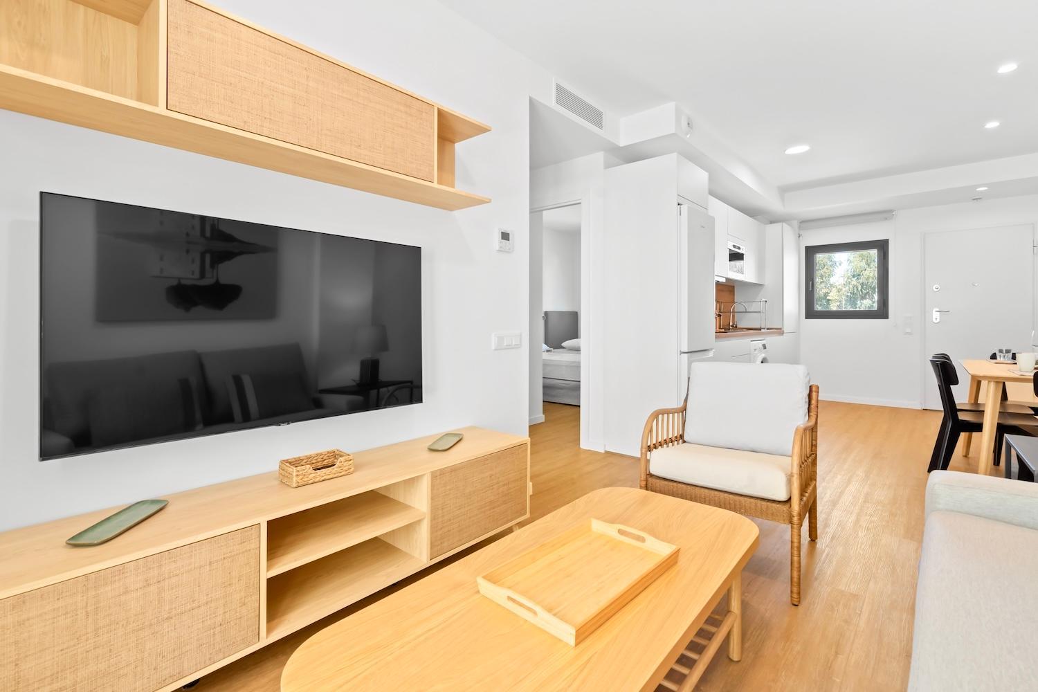 Apartamento de dos habitaciones