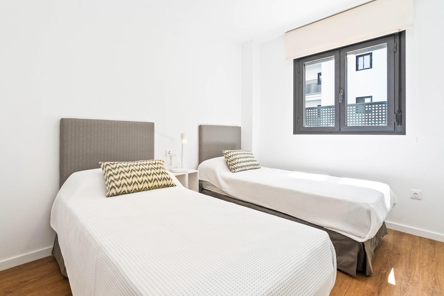 Apartamento de dos habitaciones