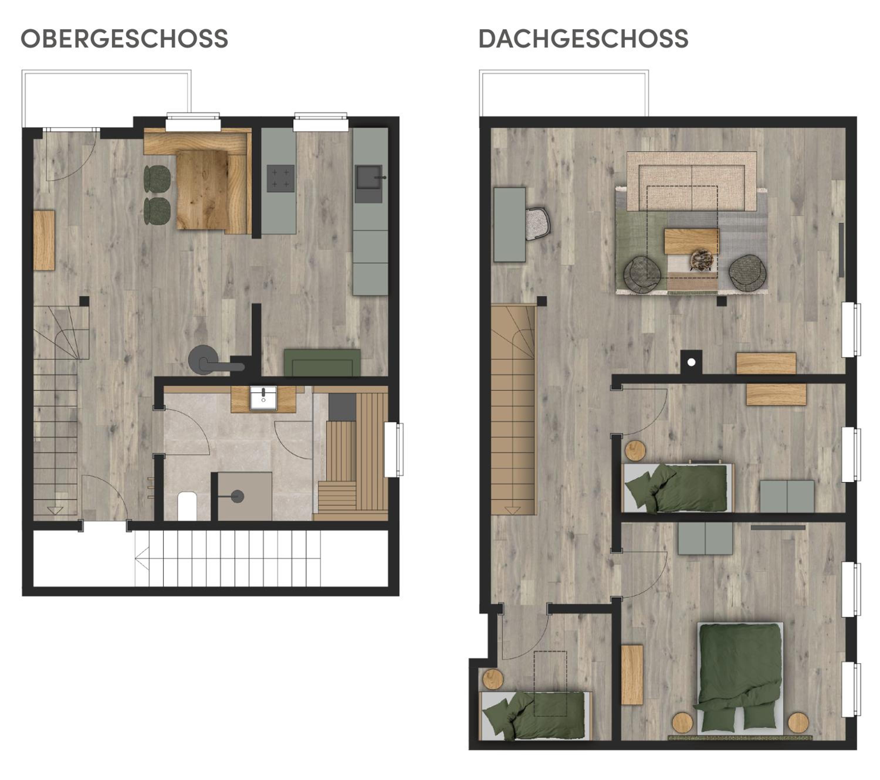 Three-Bedroom Apartment with Balcony photo 2