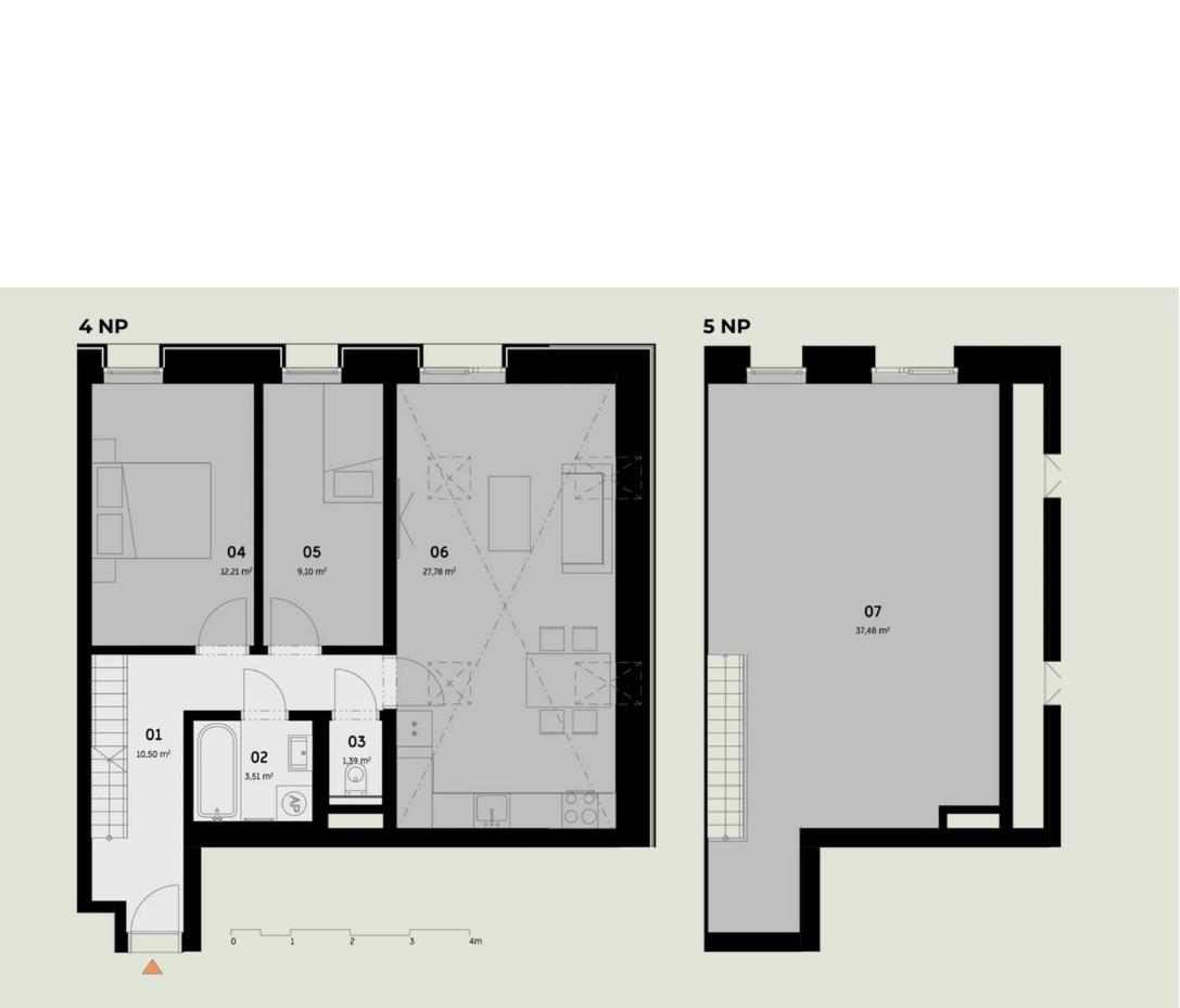 Three-Bedroom Apartment photo 3