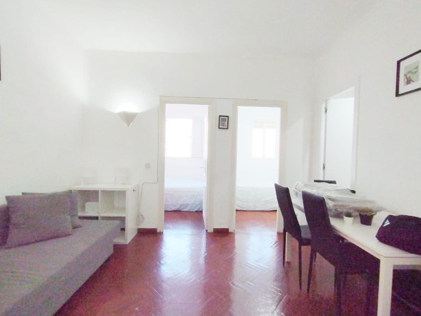 Apartamento de dos habitaciones