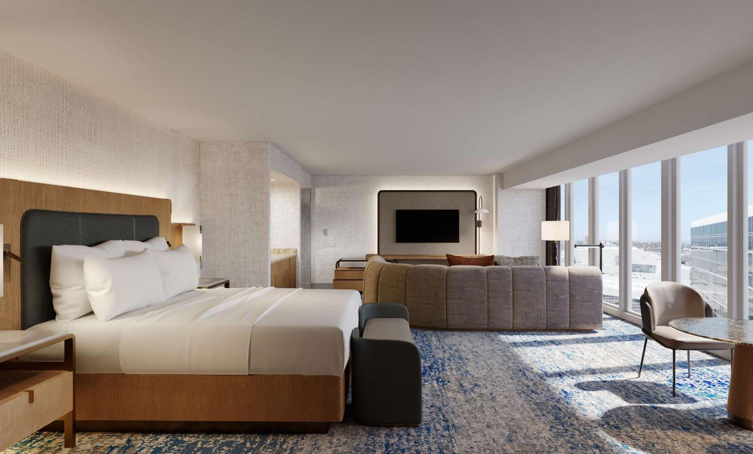 Park View Studio King Suite with Sofa Bed