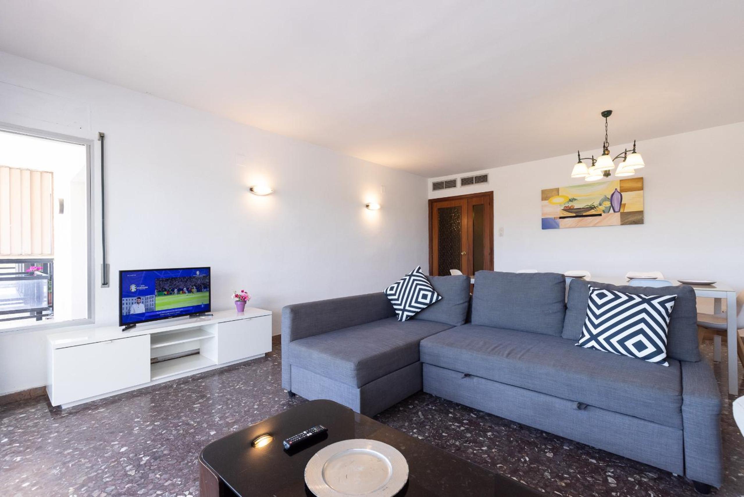 Apartamento con vista al mar