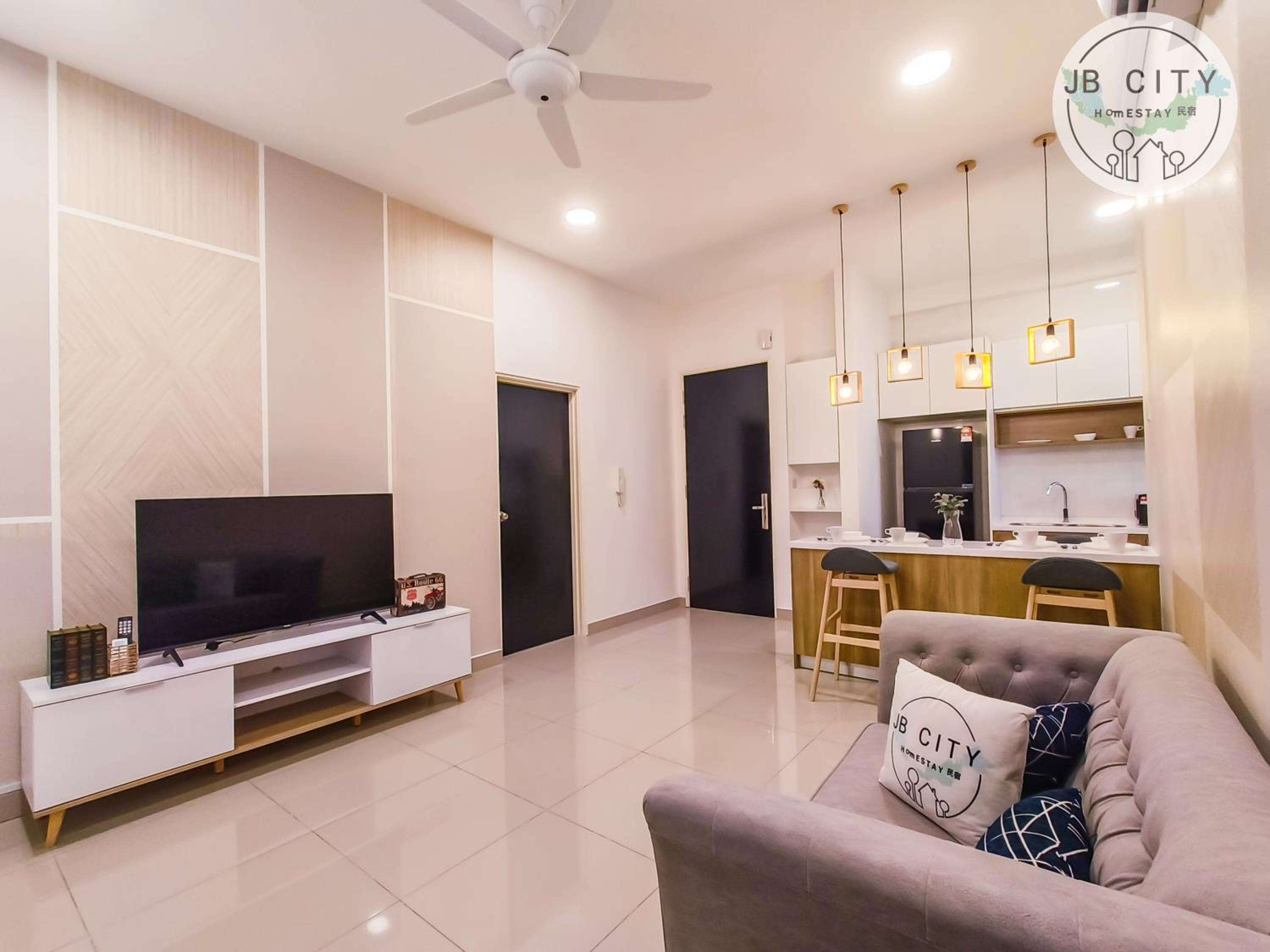 Three-Bedroom Apartment With Balcony