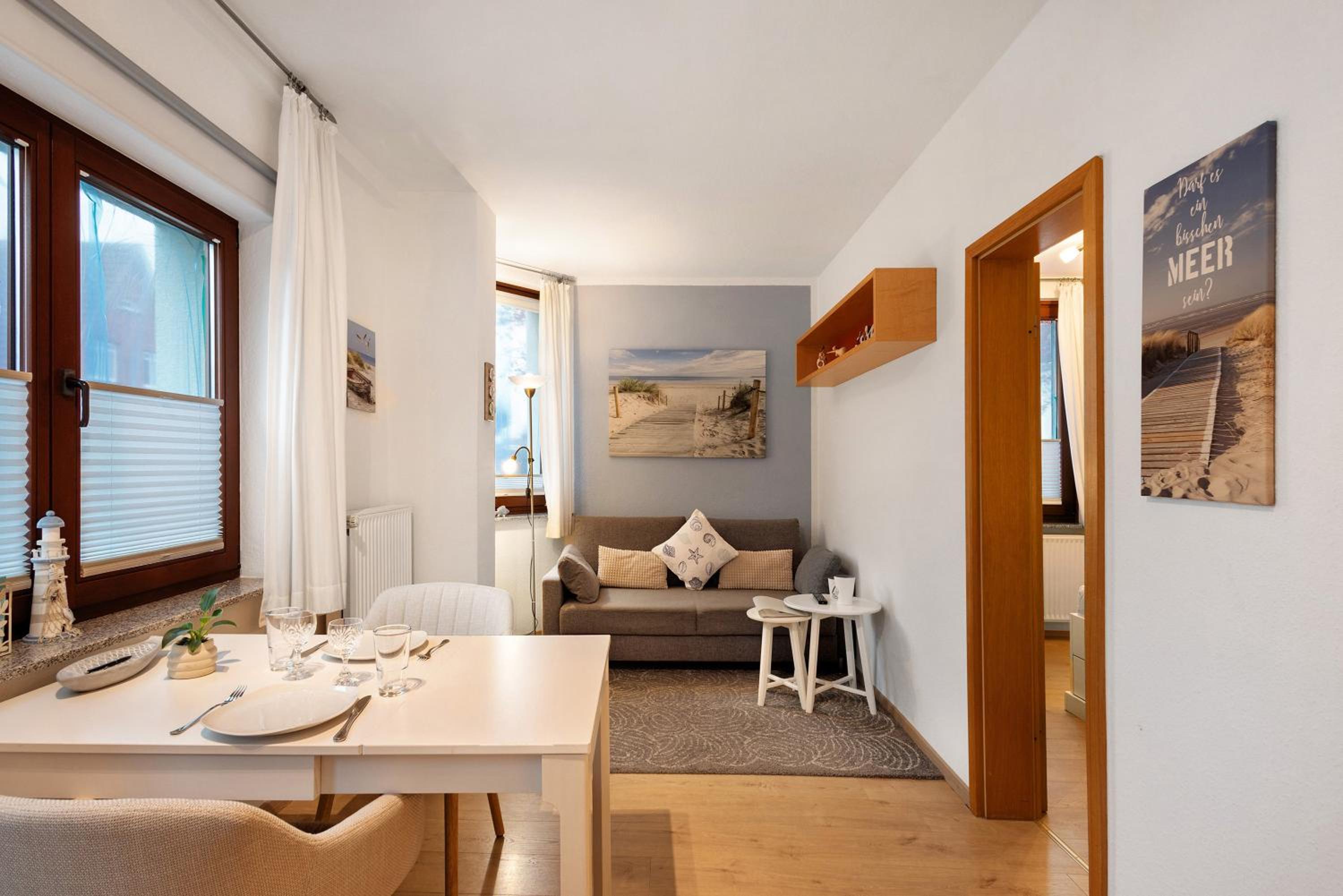 One-Bedroom Apartment with Garden View
