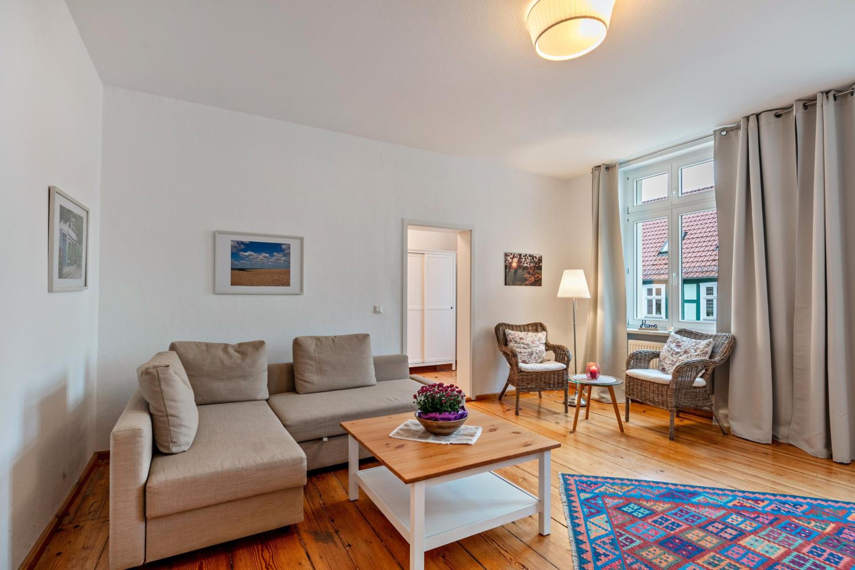 One-Bedroom Apartment with Garden