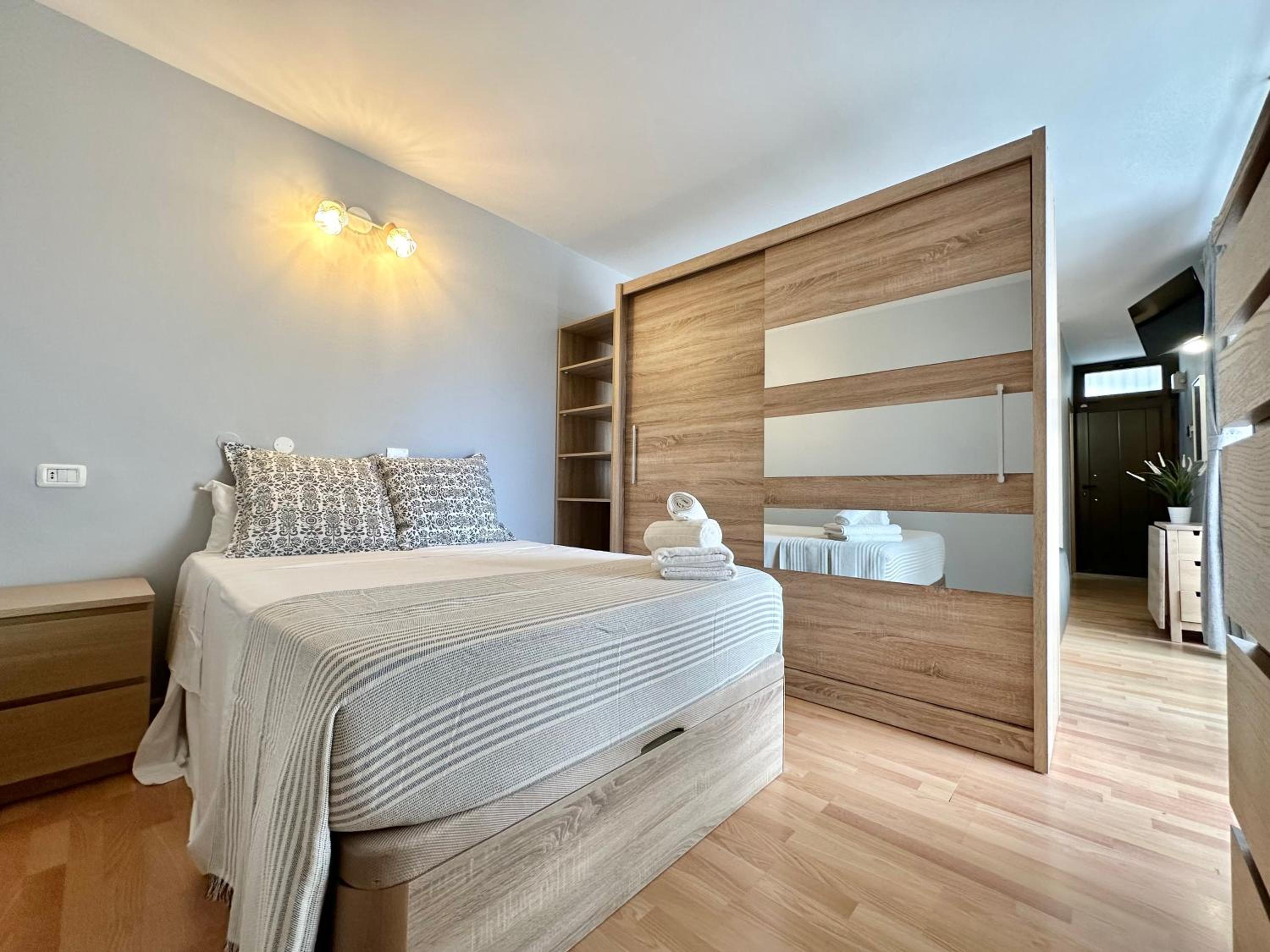 Apartamento de una habitación con terraza