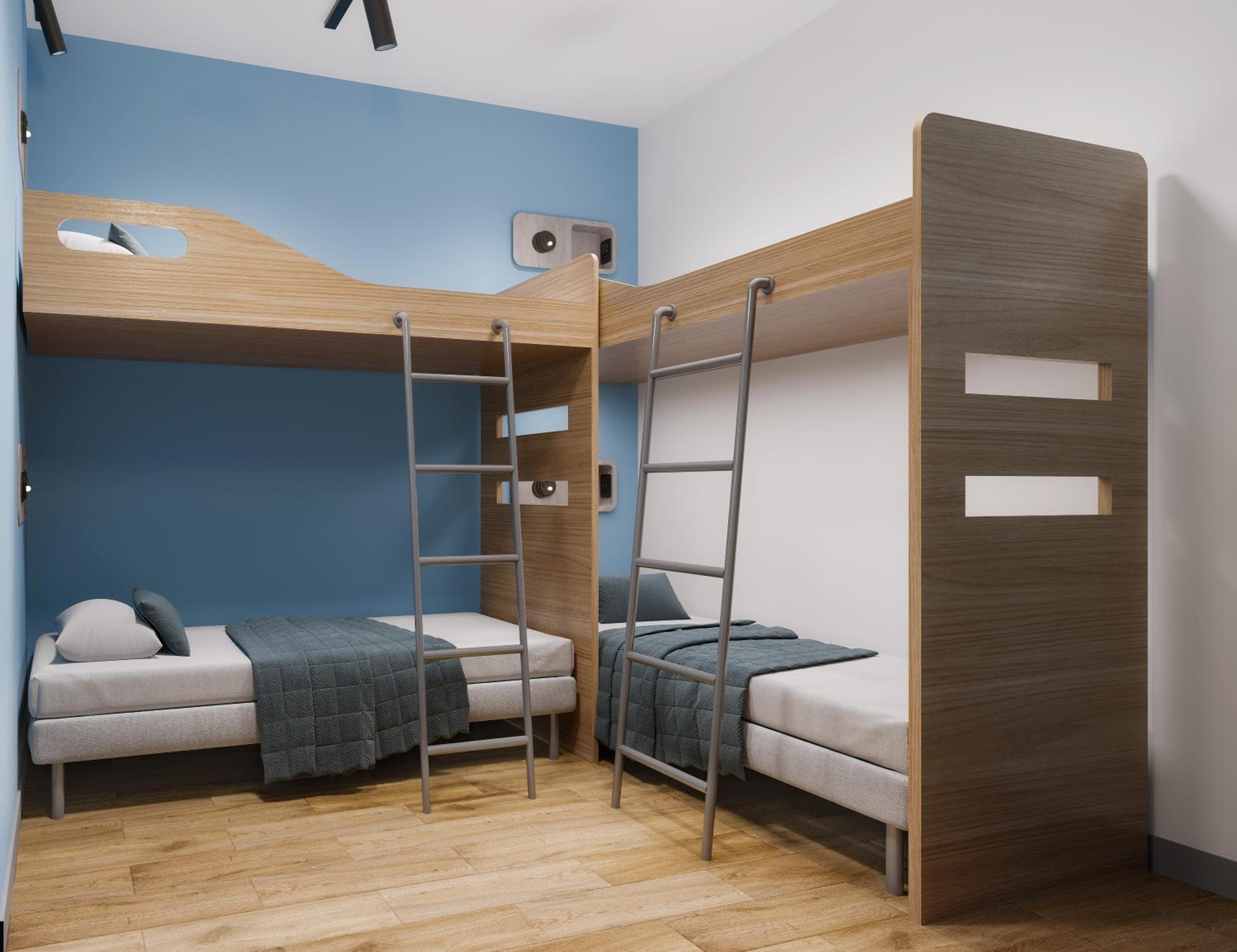 Standard Room with Two Bunk Beds photo 1