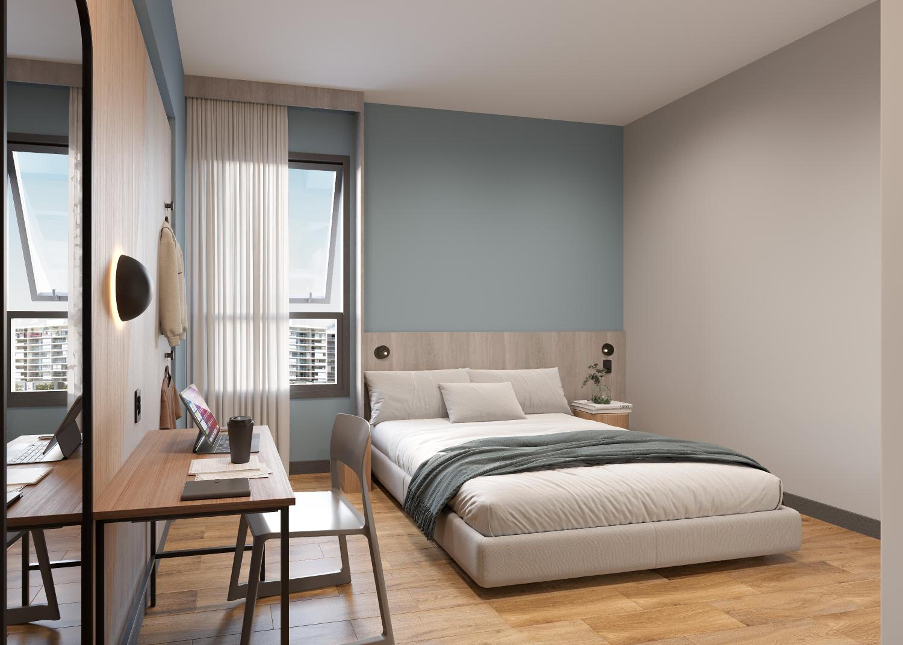 Standard Triple Room With One Double And One Single Bed - Mobility Accessible photo 2