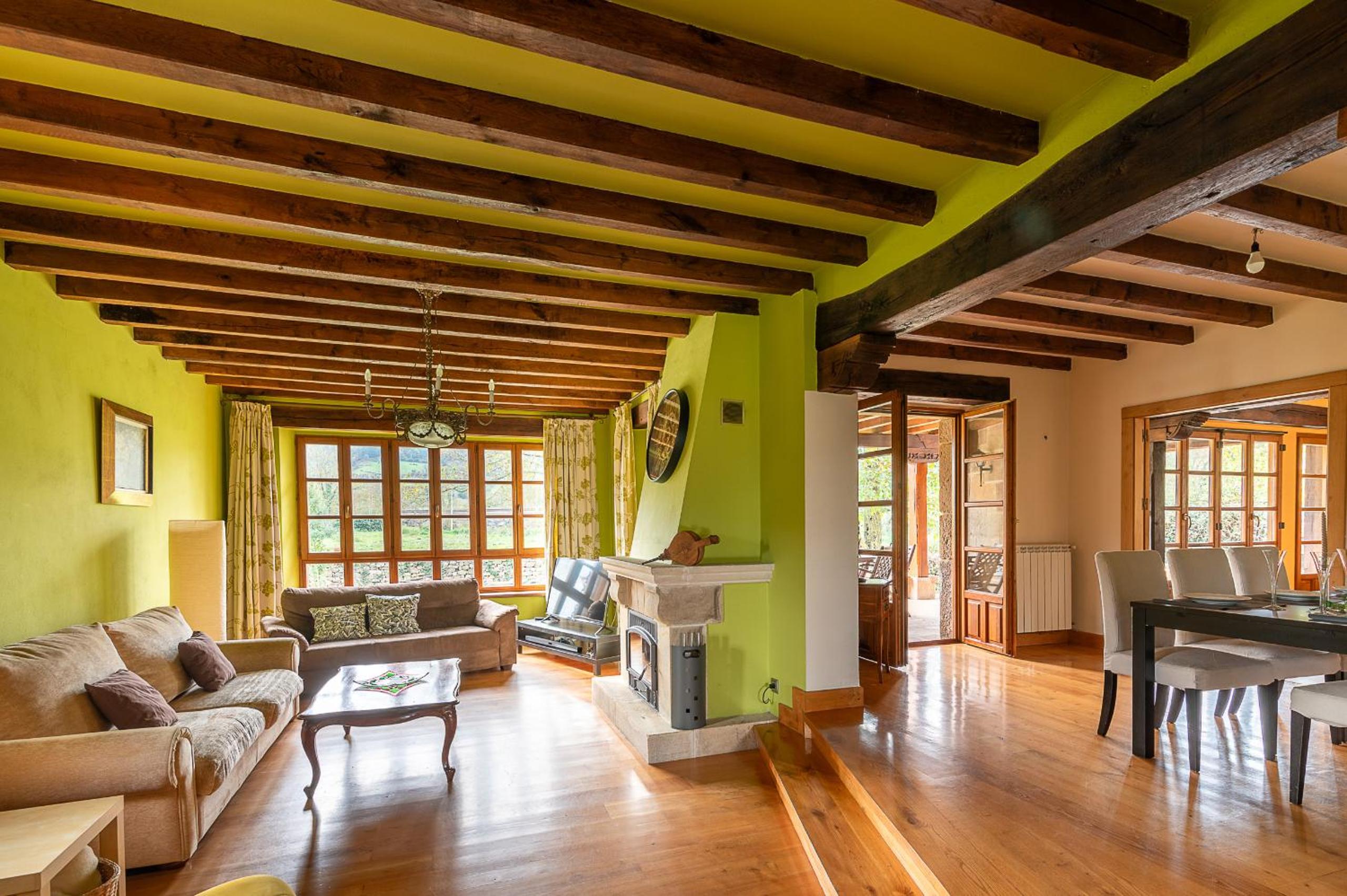 Villa con vistas al jardín