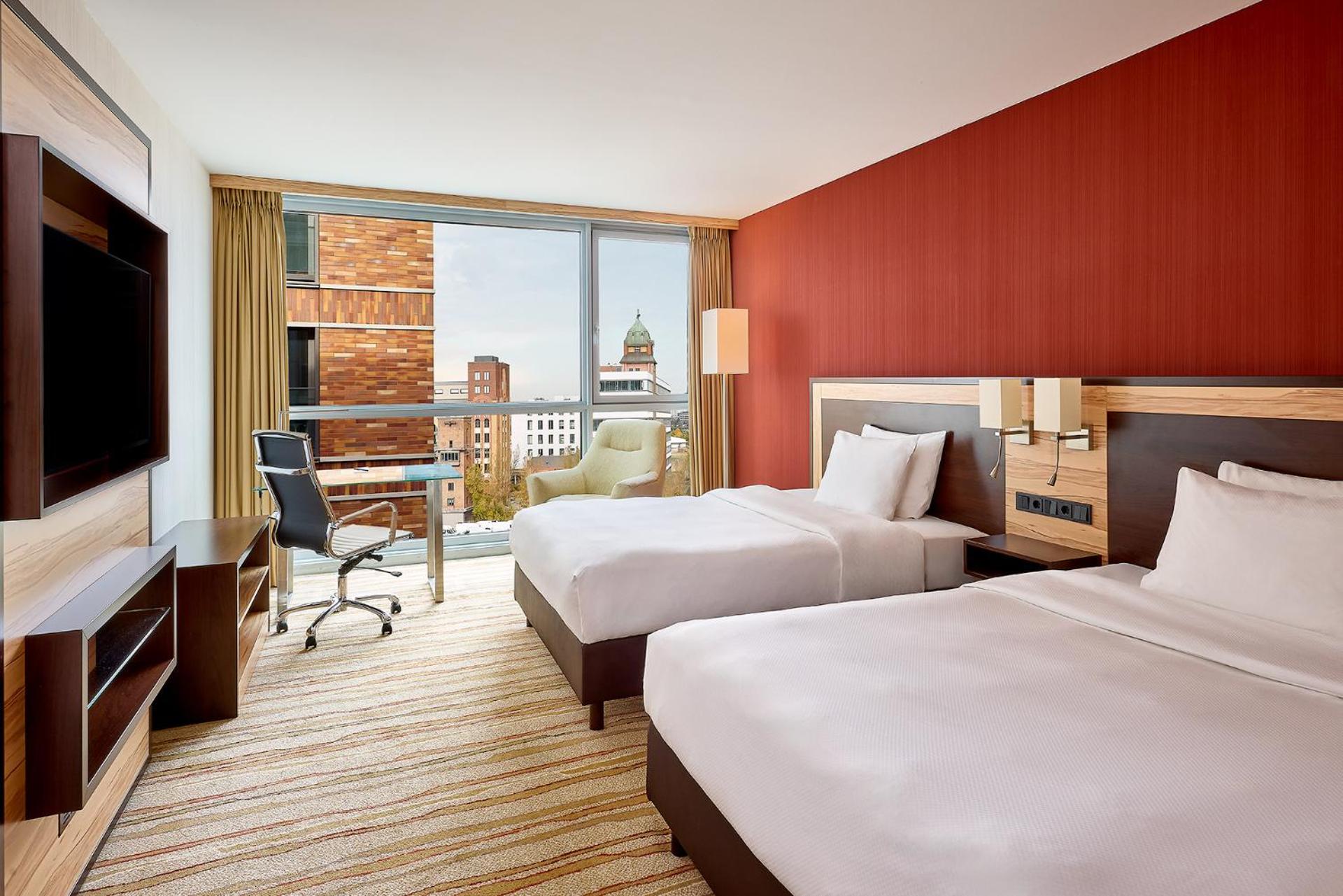 Standard guest room twin, Guest room, 2 Double