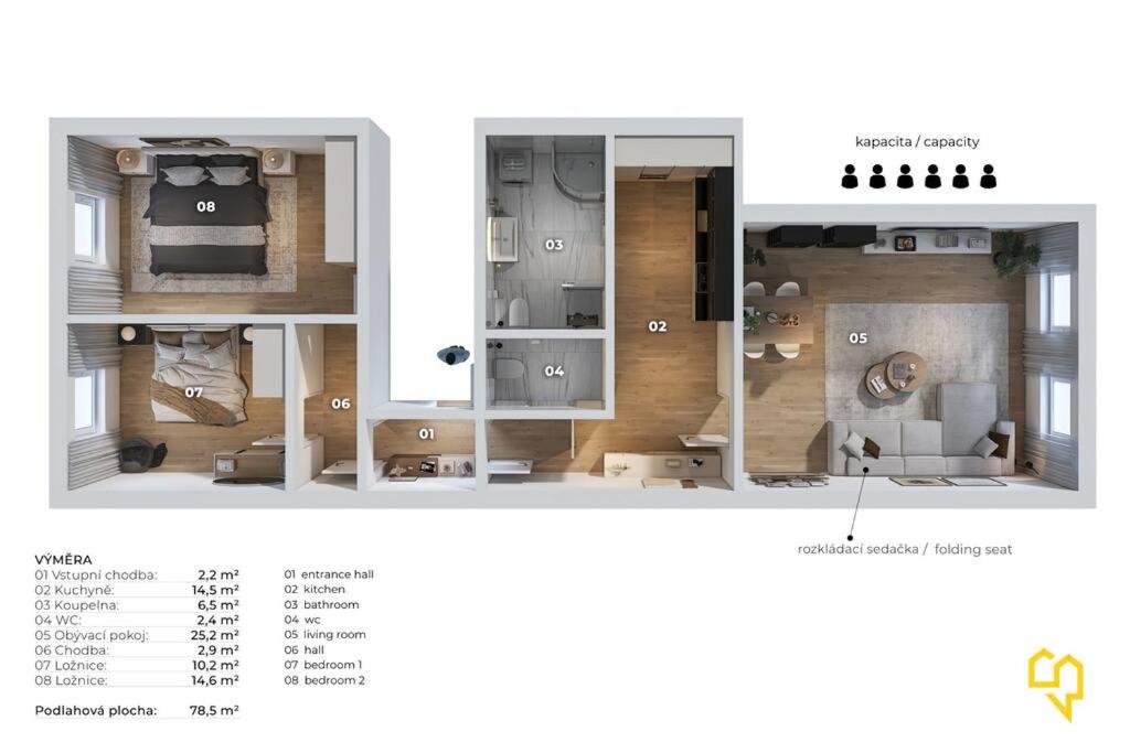 Two-Bedroom Apartment photo 2