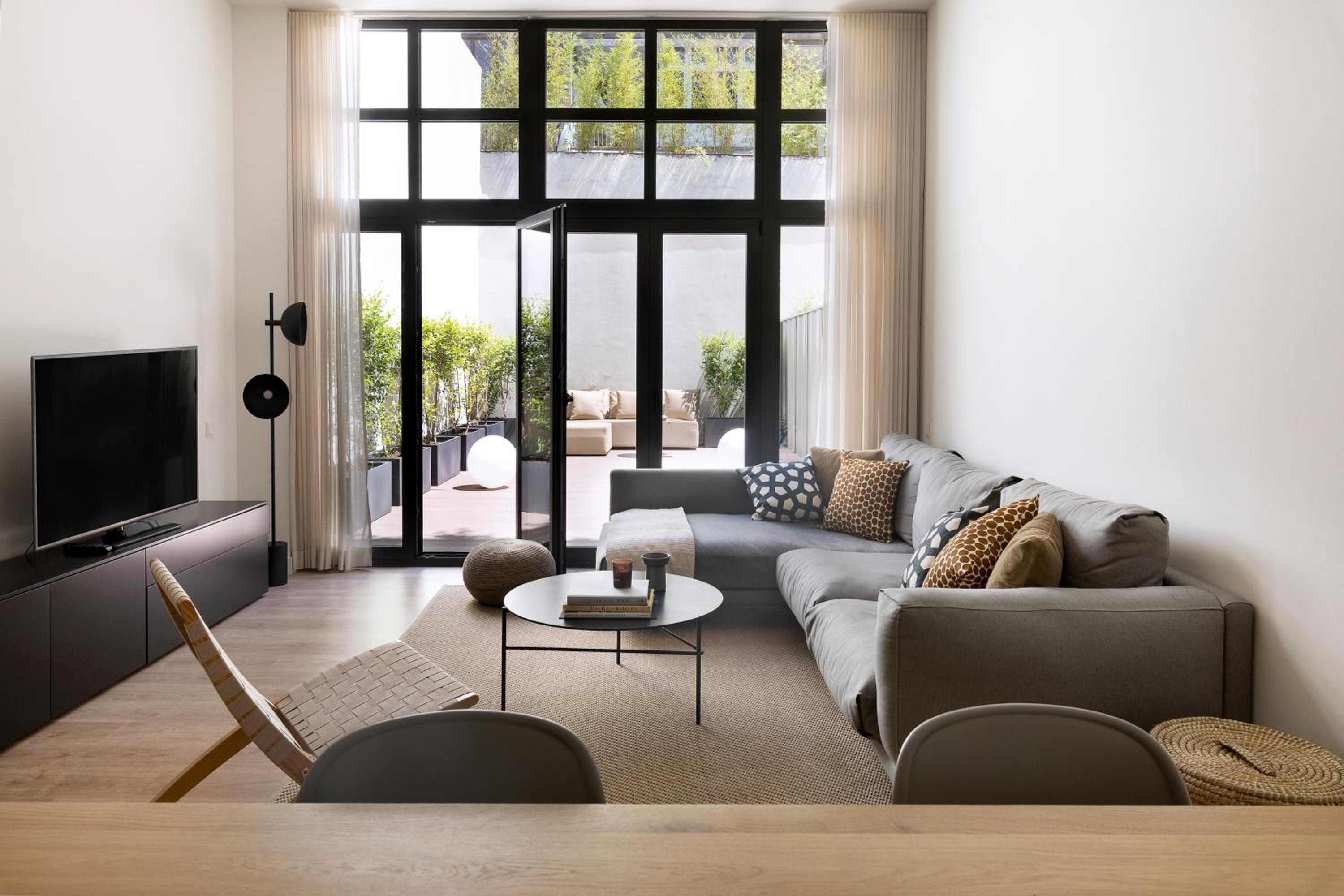 Apartamento de una habitación con terraza