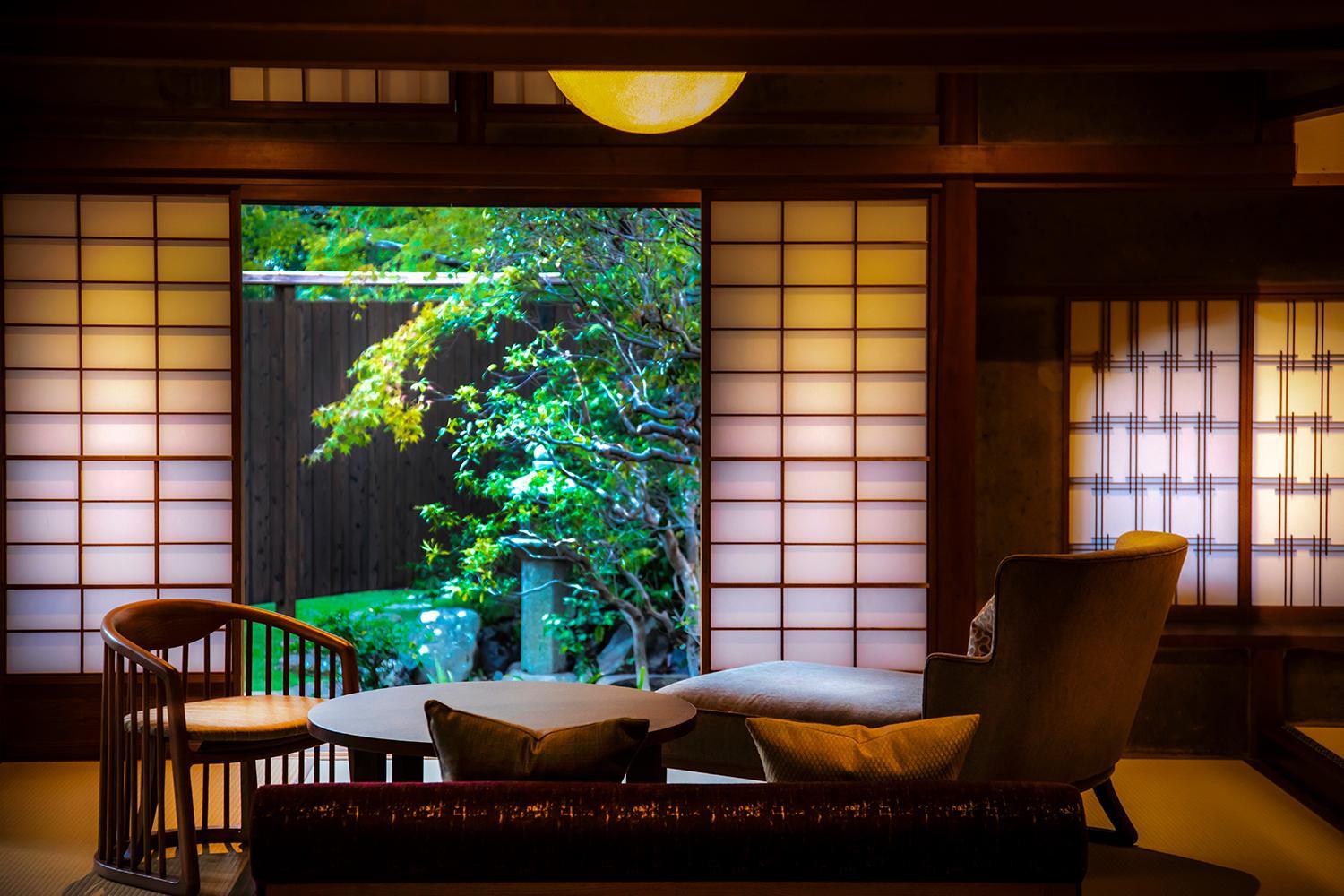 Grande Japanese-Western Room with private garden -ROKU- Non-Smoking (1st Floor)