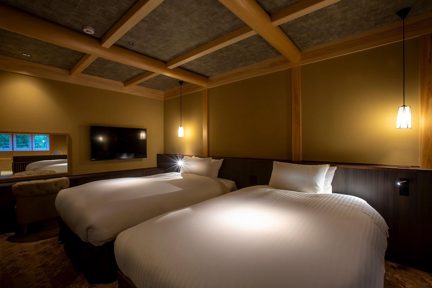 Japanese Style Twin Room -WAKATAKE/MOEGI- Non-Smoking (2nd Floor) - Photo 5