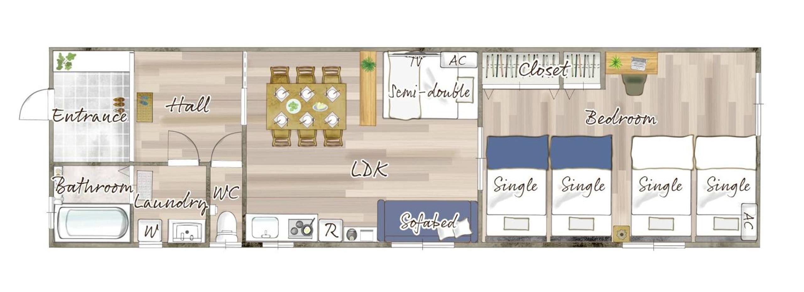 One-Bedroom Apartment photo 3