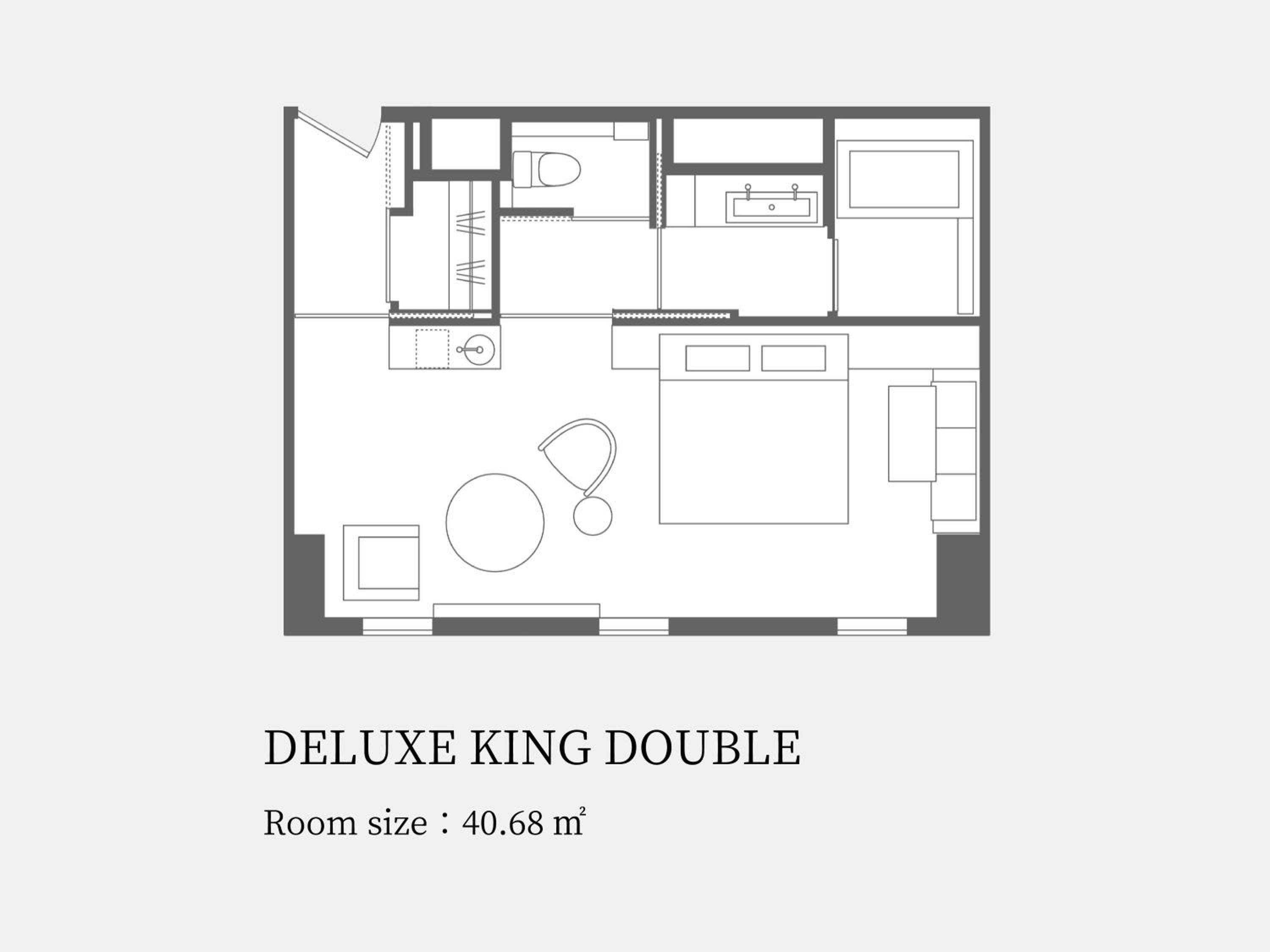 Deluxe King Double Room with City View photo 2