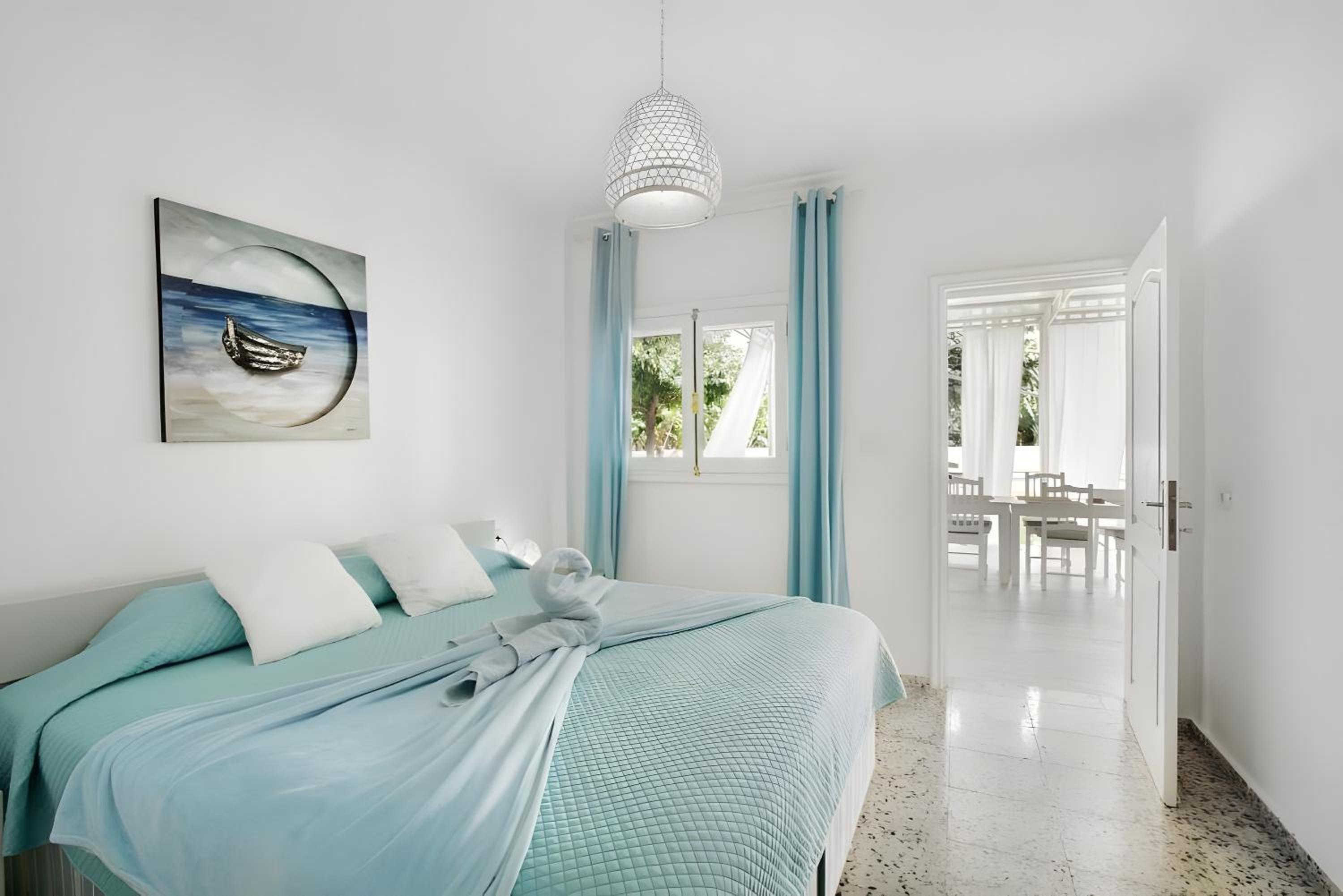 Villa con vistas al jardín