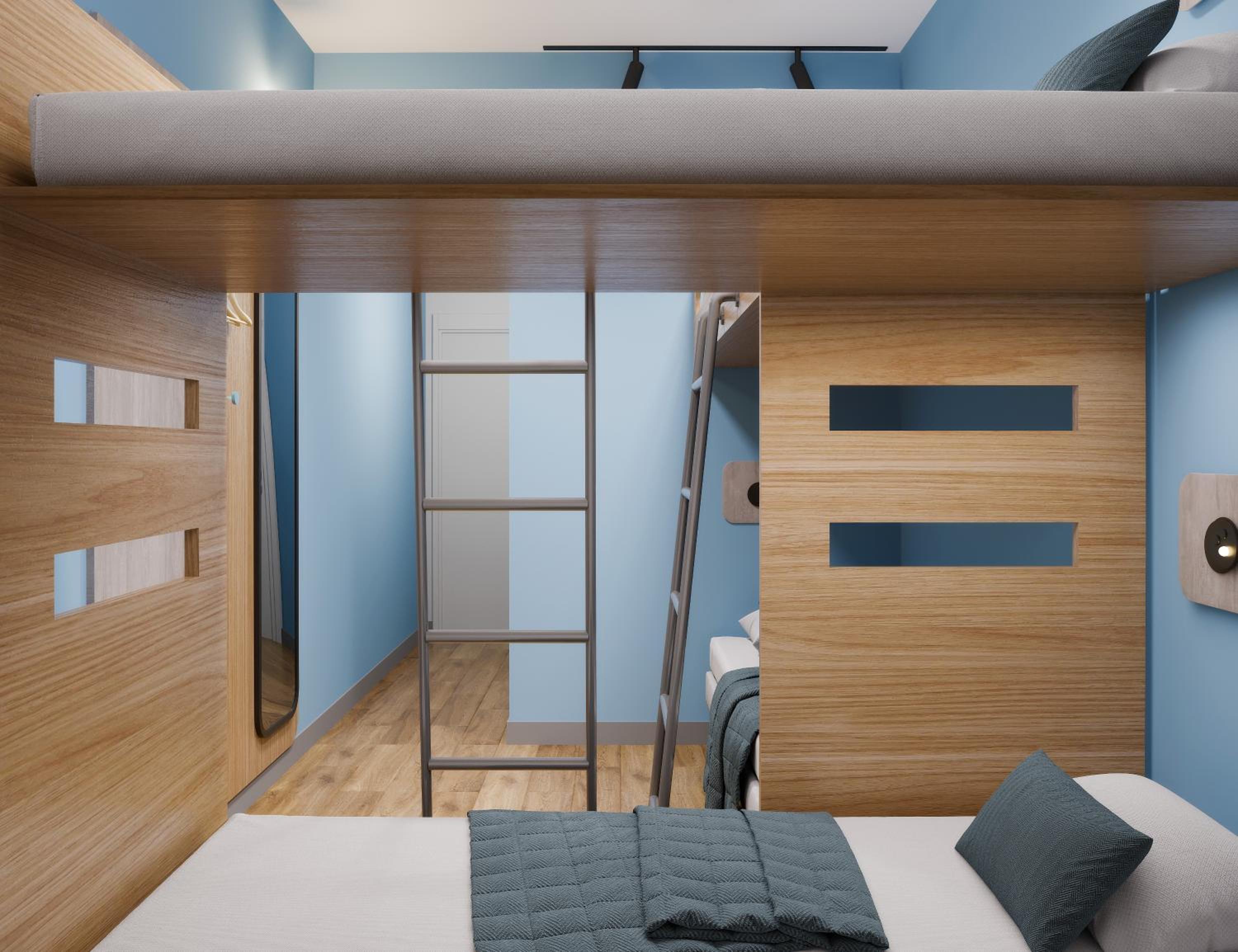 Standard Room with Two Bunk Beds photo 2