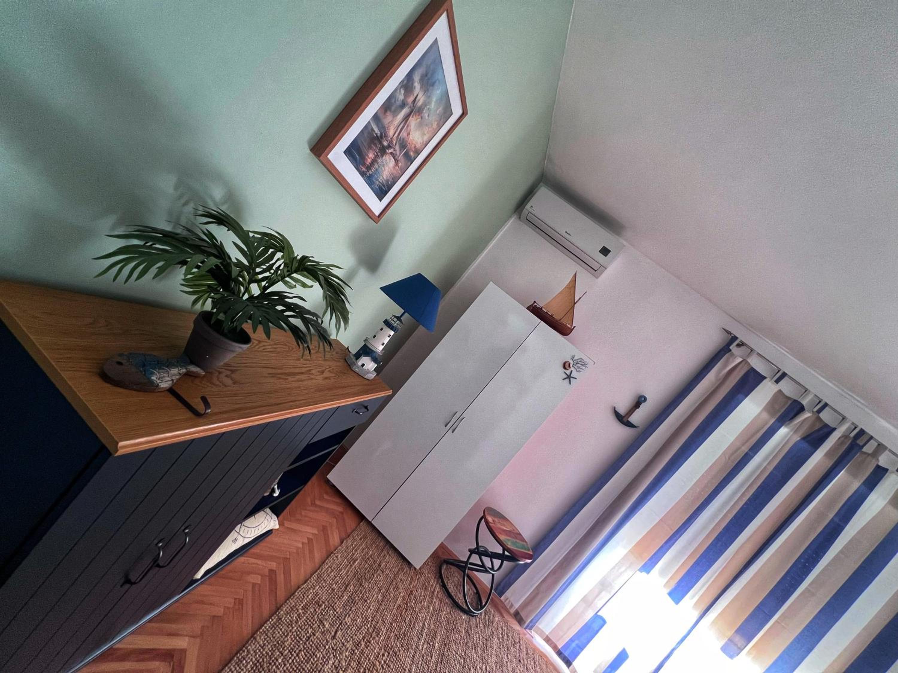 Two-Bedroom Apartment with Balcony and Terrace