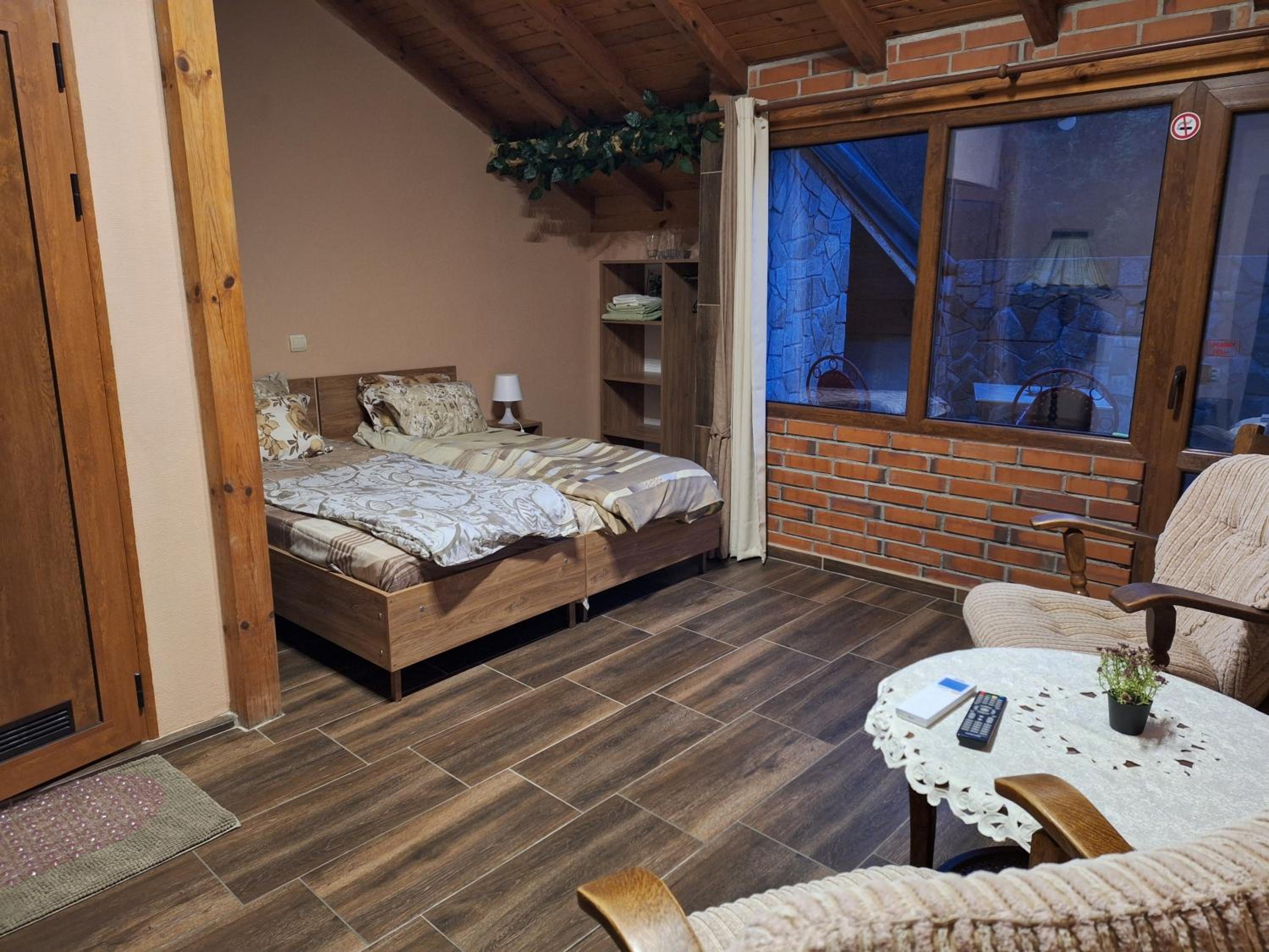 Studio with Balcony