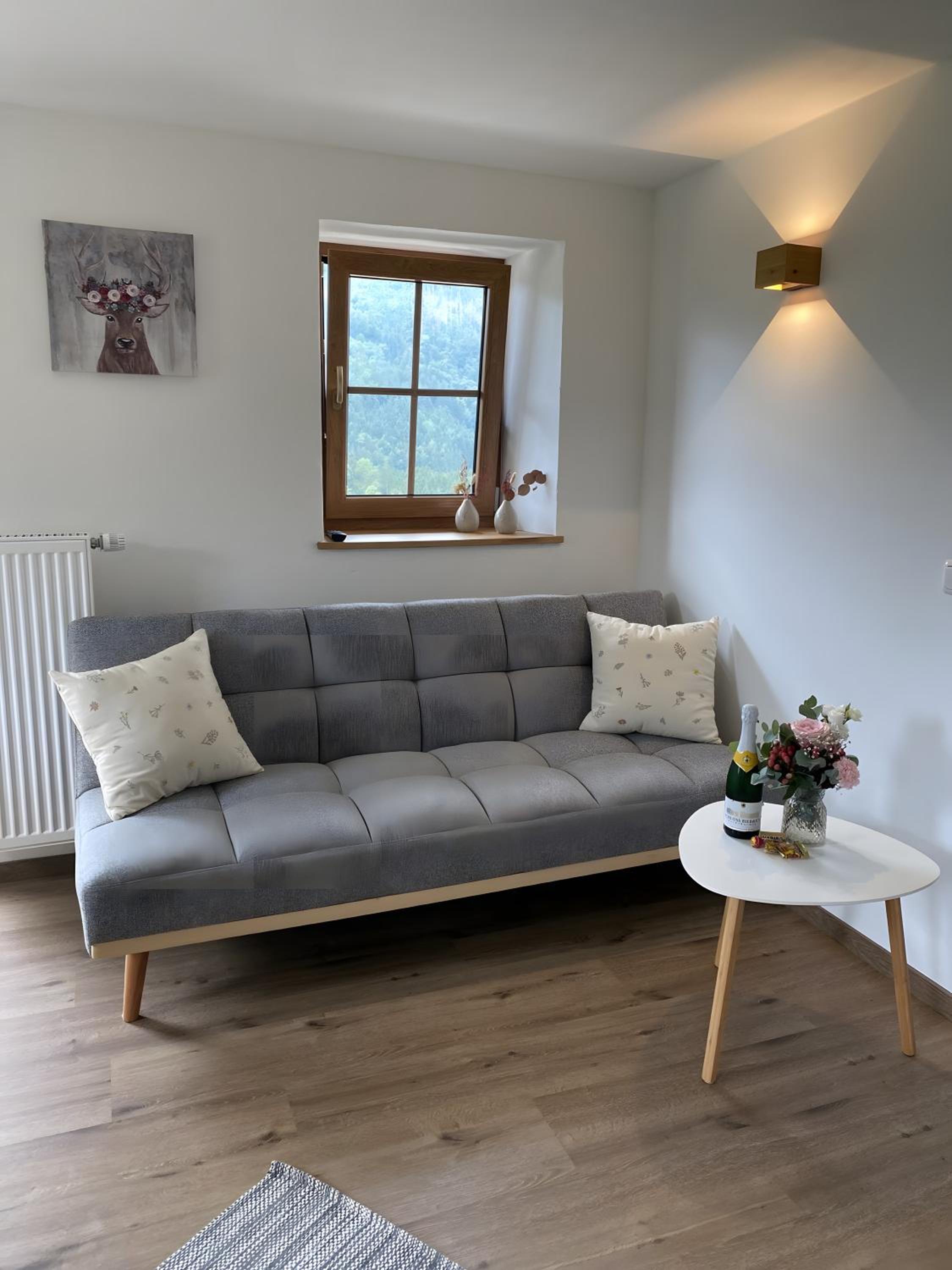 Two-Bedroom Deluxe Apartment with Garden View