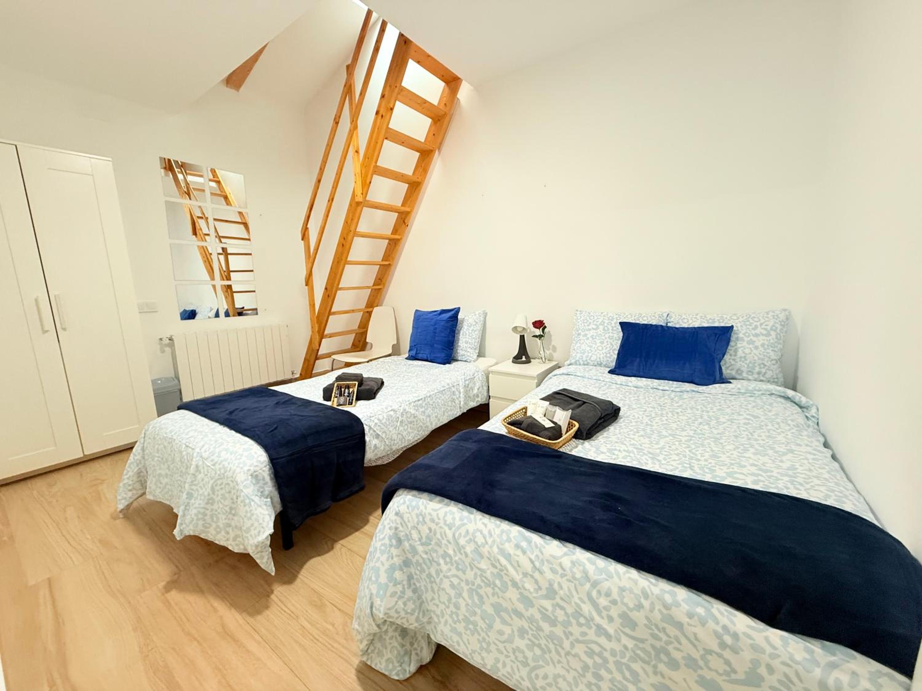 Habitación Doble con Baño Privado Externo