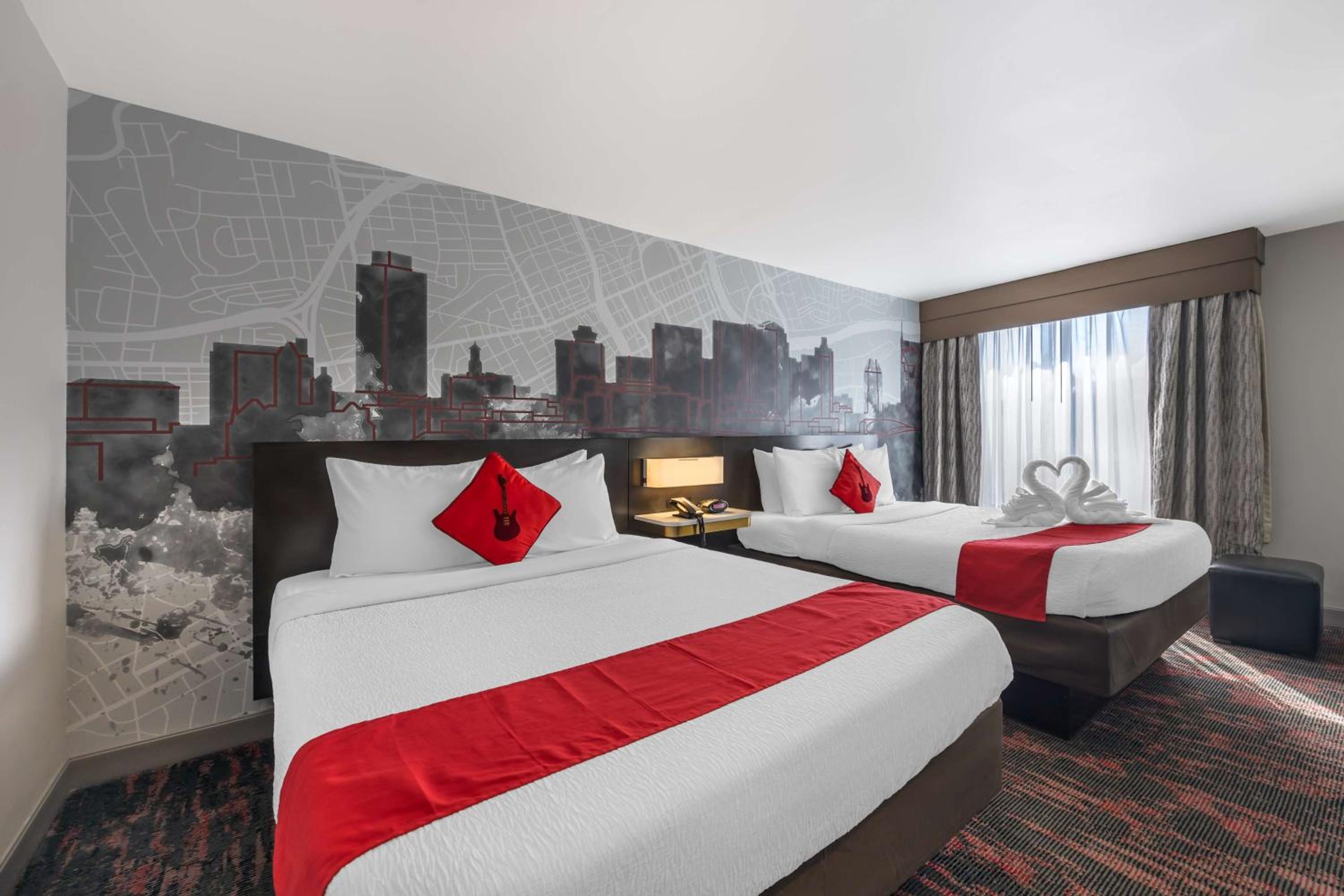 Queen Room with Two Queen Beds - Non-Smoking at Best Western Downtown PLUS Music Row in Nashville