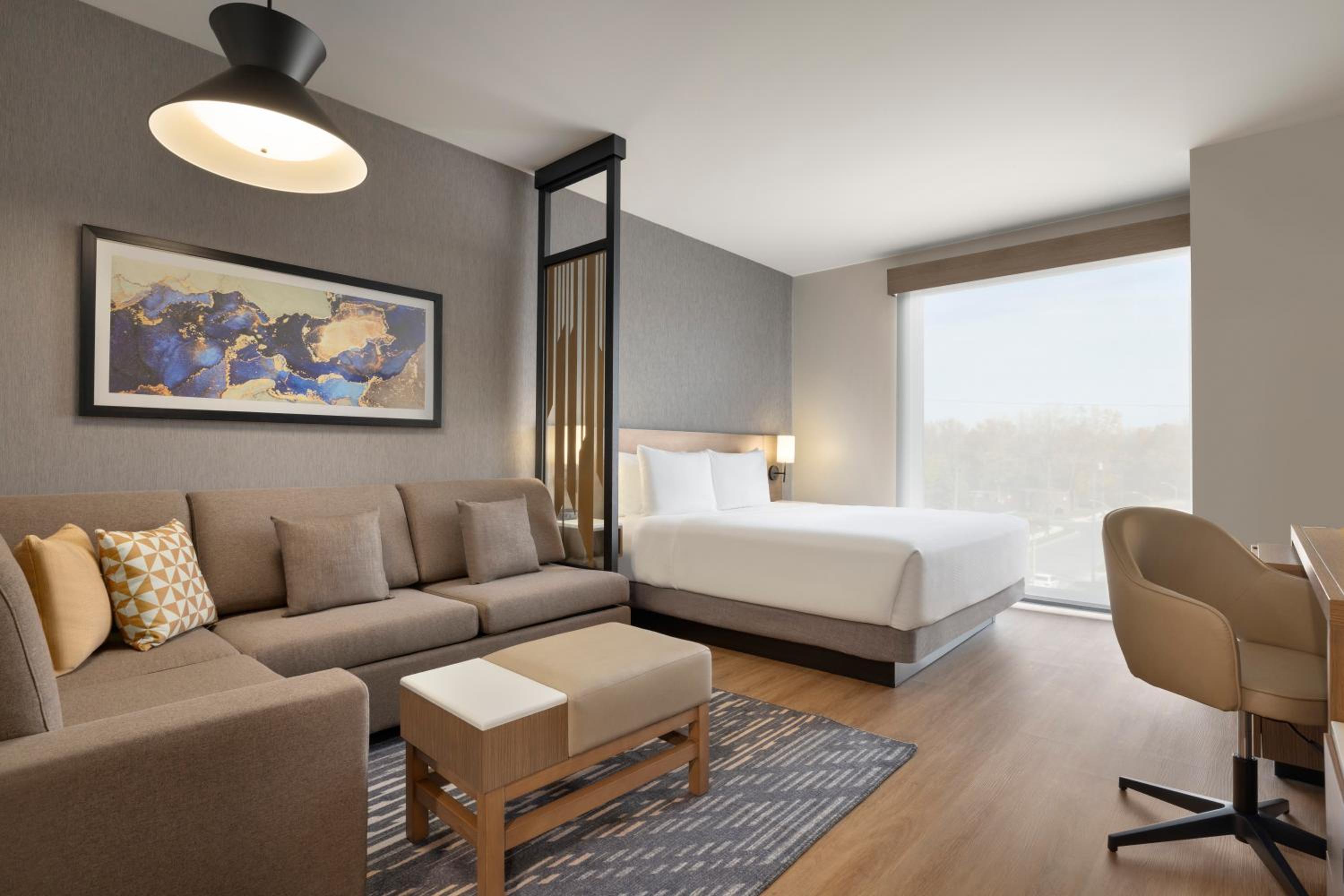 King Room with One King Bed and Sofa Bed - High Floor