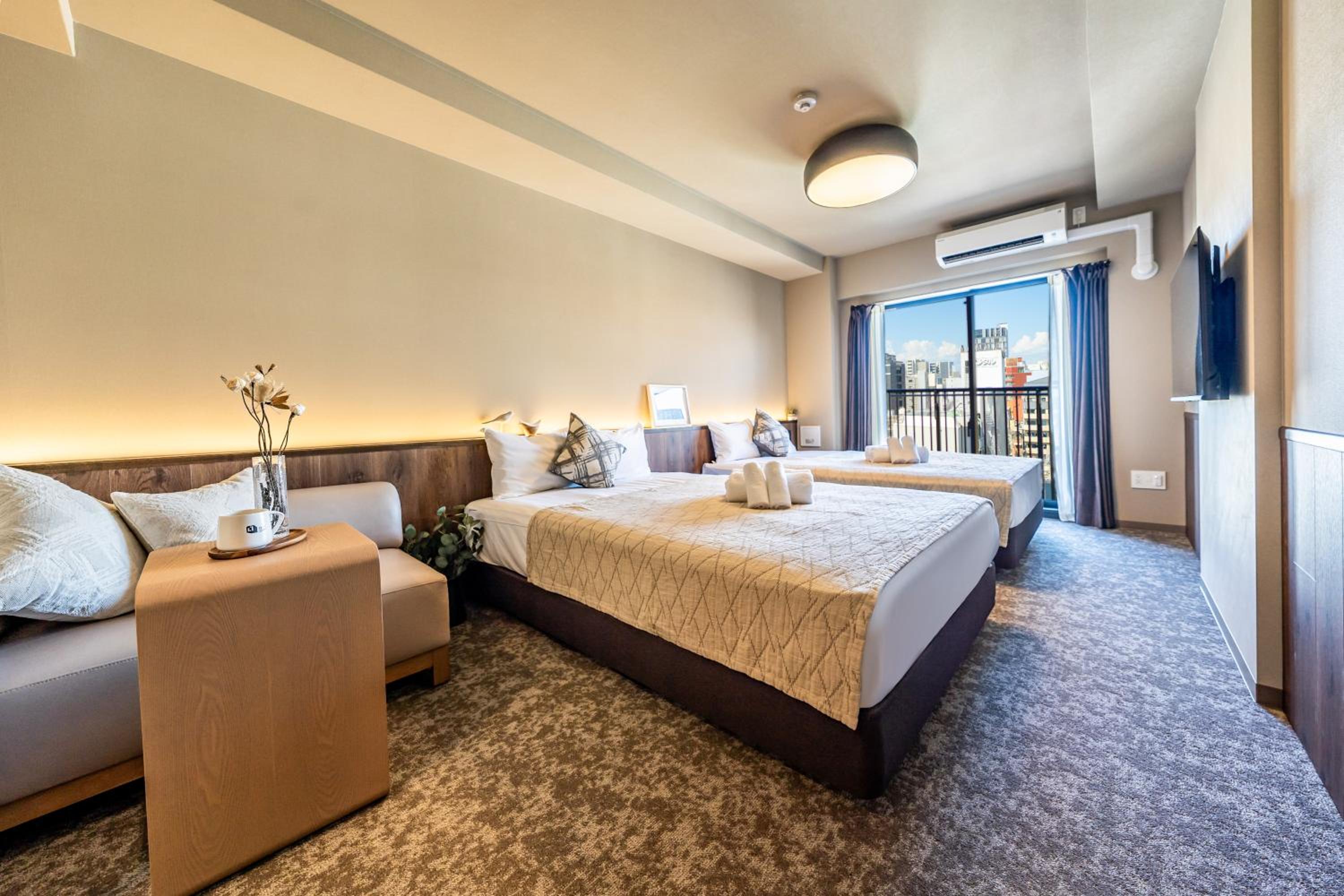 Quadruple Room with Balcony