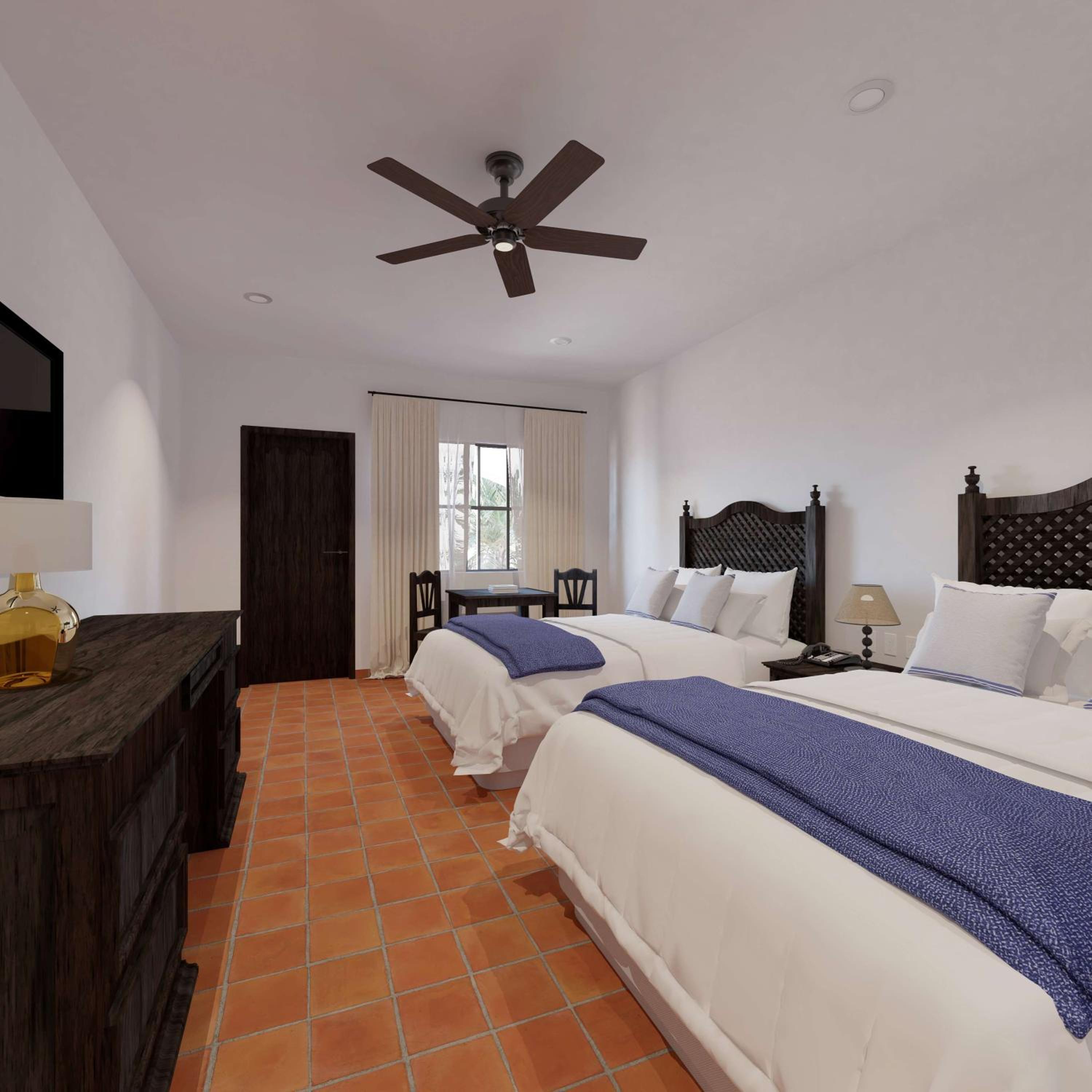 Guest Room with Two Full Beds - Photo 1