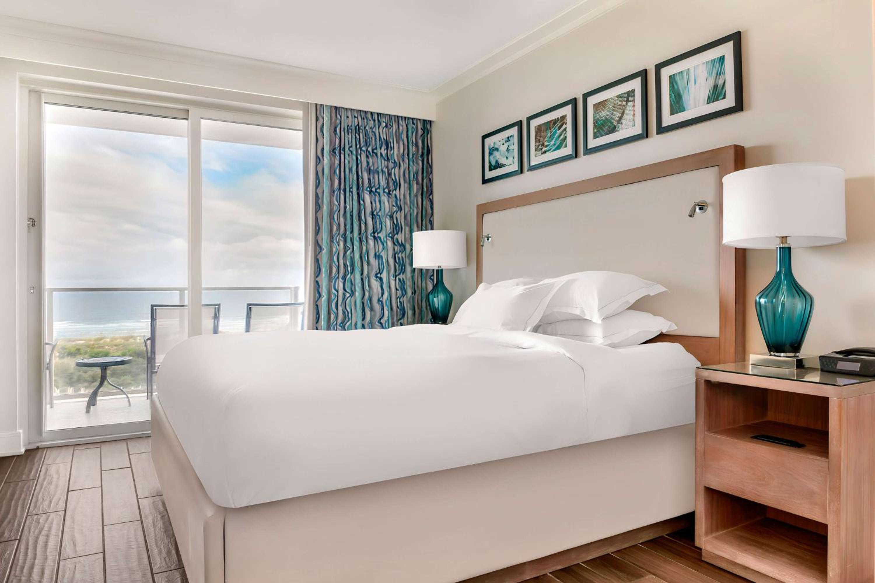 Two-Bedroom Suite with One King Bed and Two Double Beds - Oceanfront/Hearing Accessible