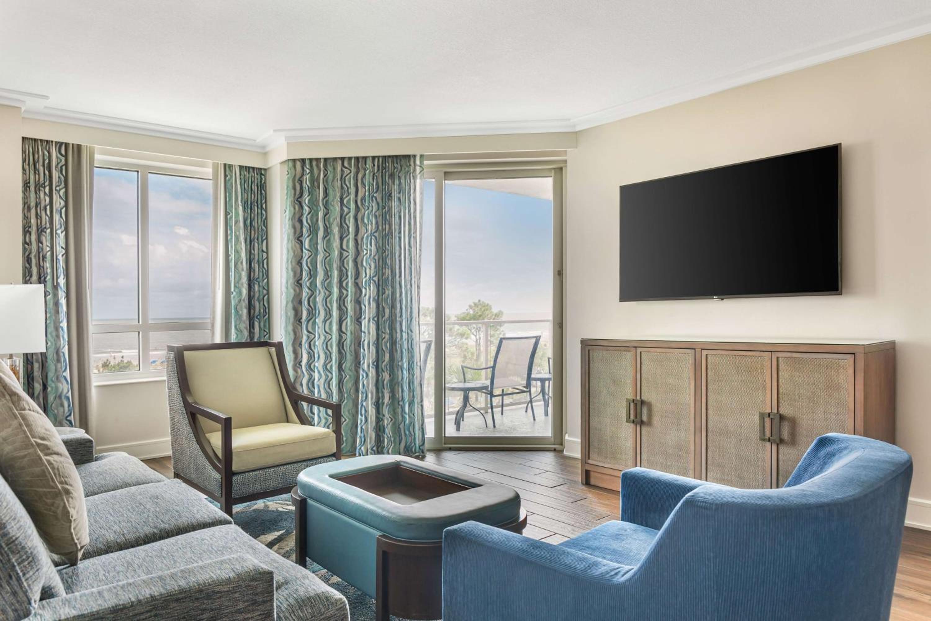 Premier Two-Bedroom Suite with Sofa Bed and Ocean Front