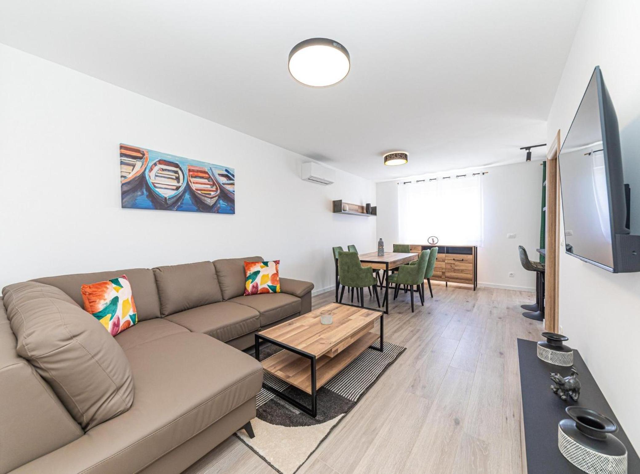 Two Bedroom Apartment With Sea View And Balcony