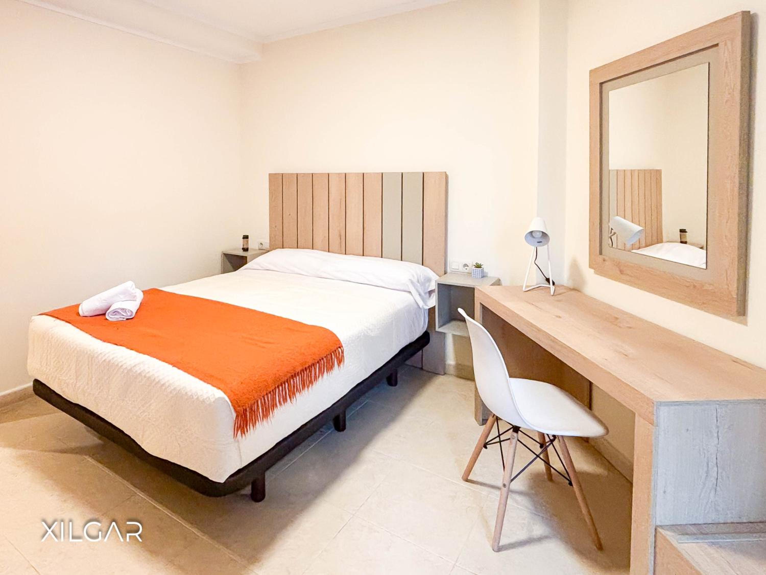 Apartamento de dos habitaciones