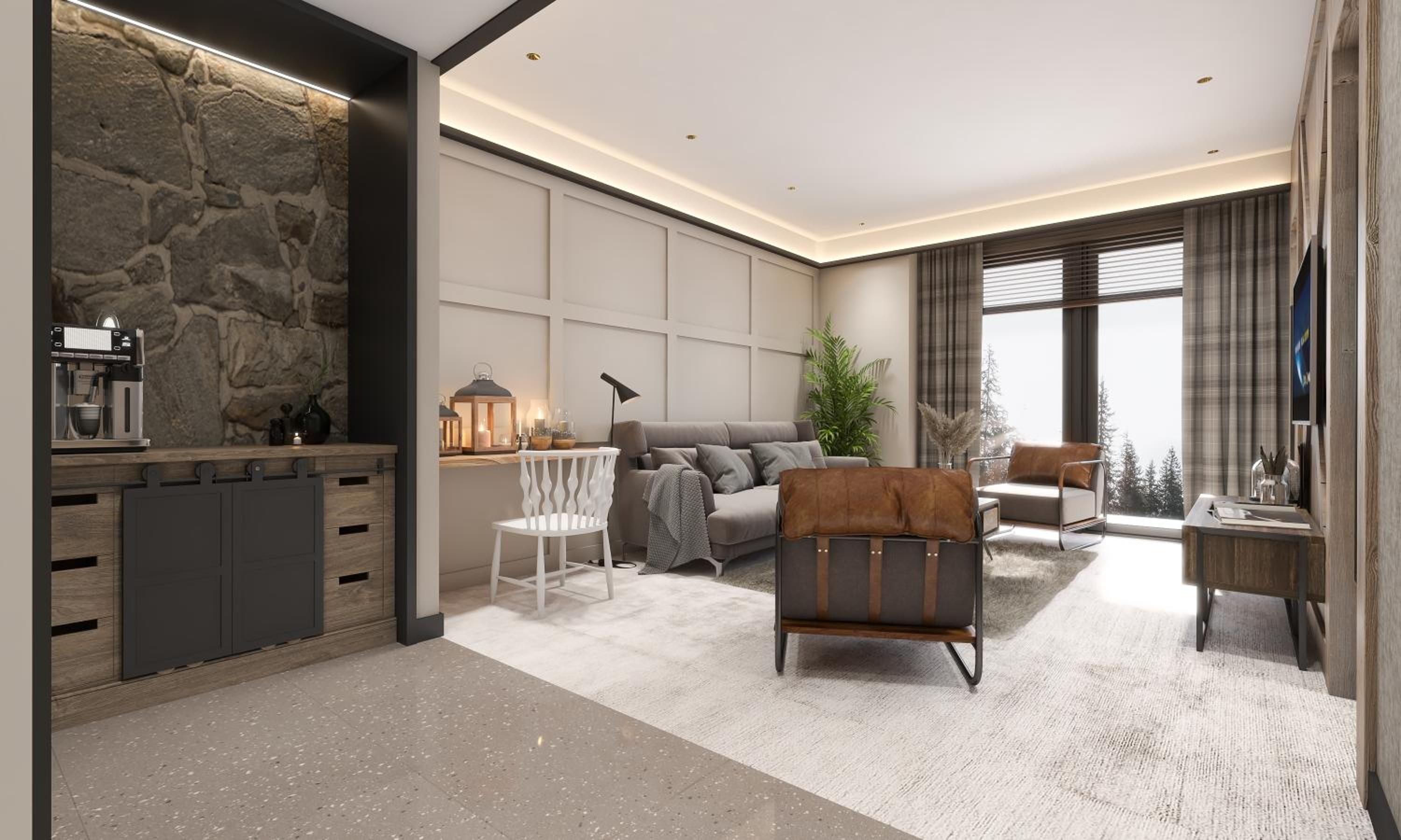 One-Bedroom Apartment with Balcony - Photo 2