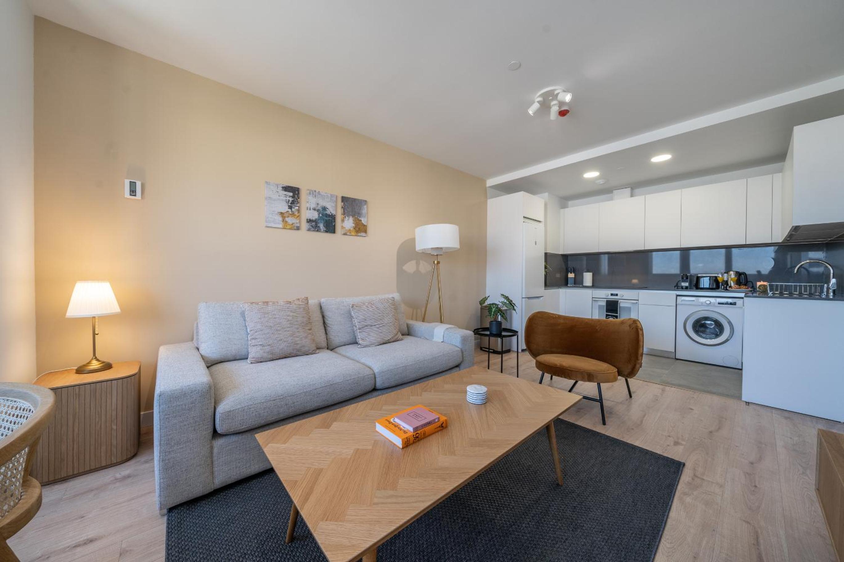 Apartamento de dos habitaciones