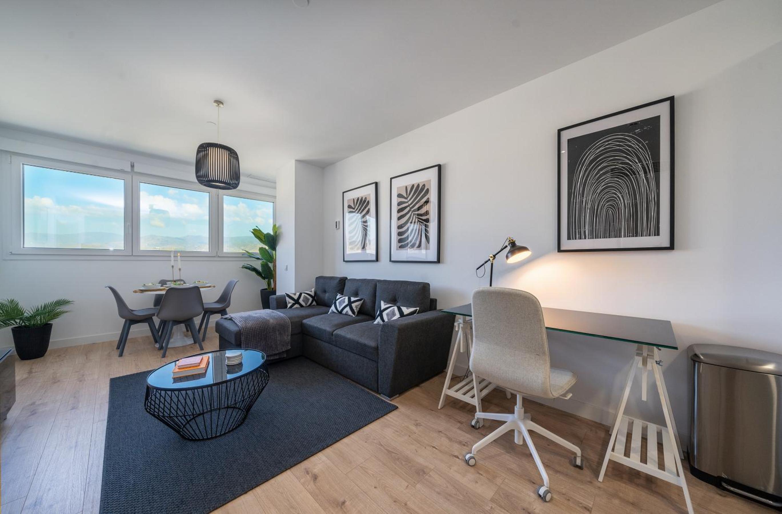 Apartamento de dos habitaciones
