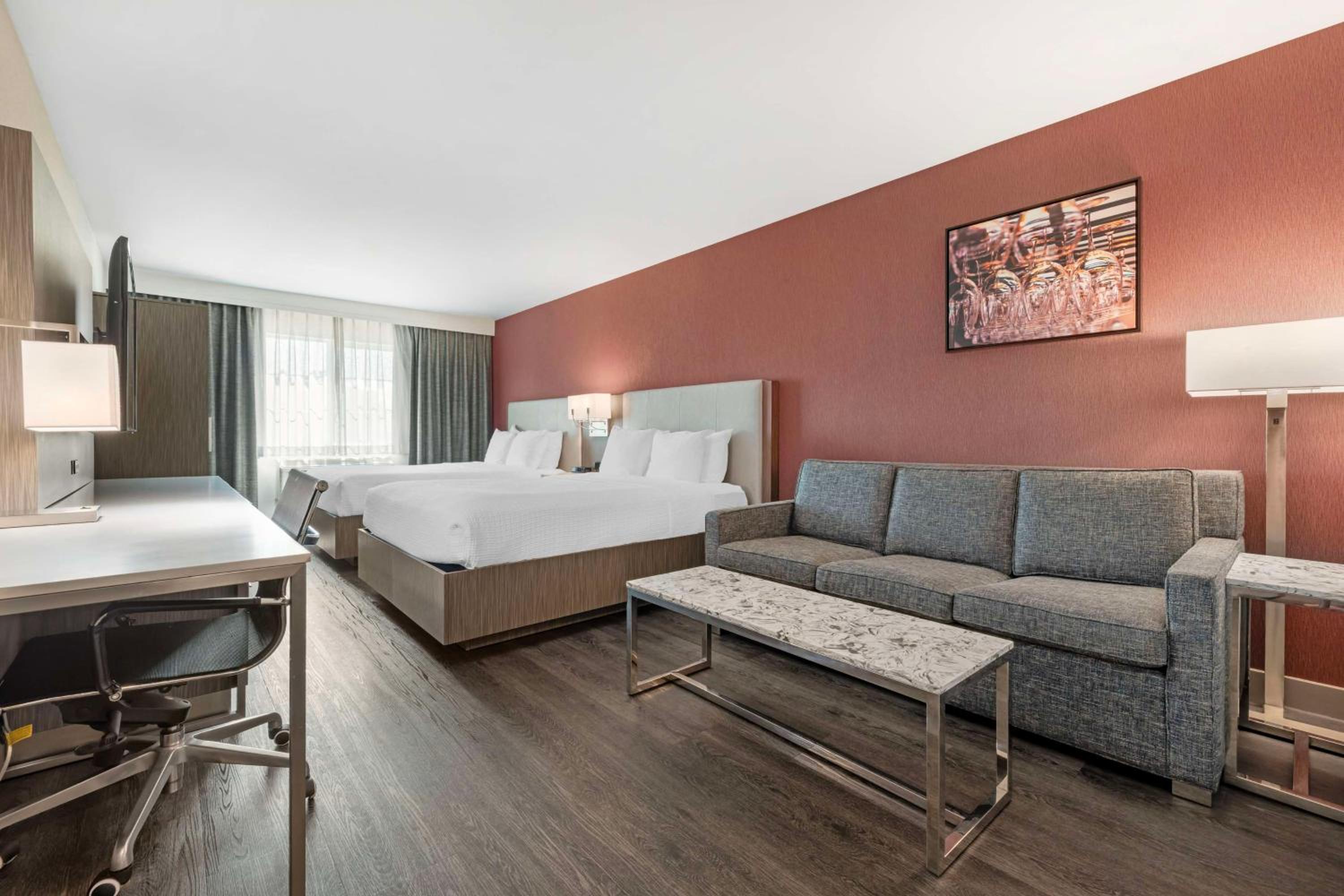 Queen Room with Two Queen Beds and Sofa Bed - Non-Smoking