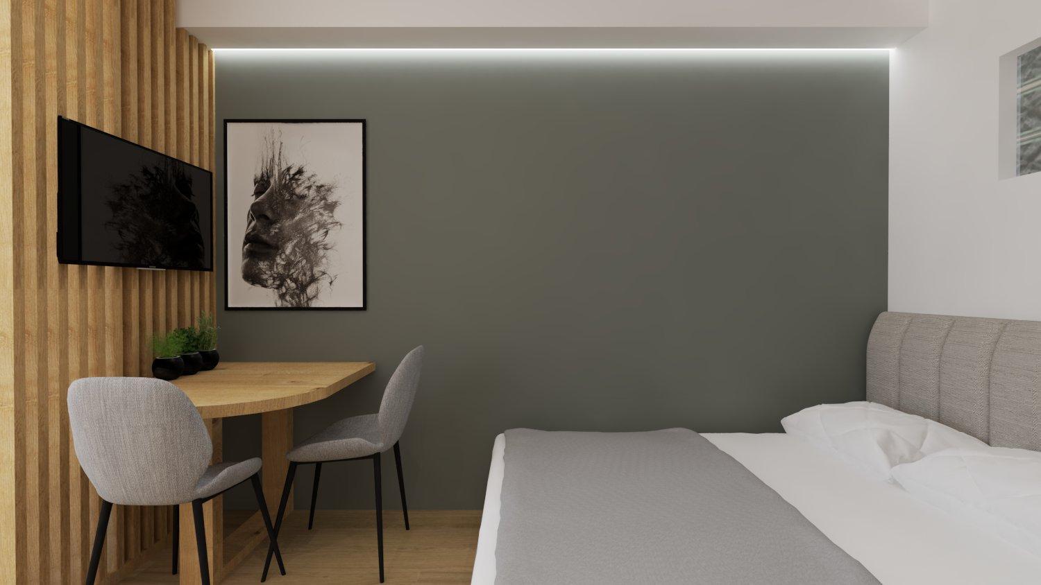 Studio Apartment with One Double Bed photo 2