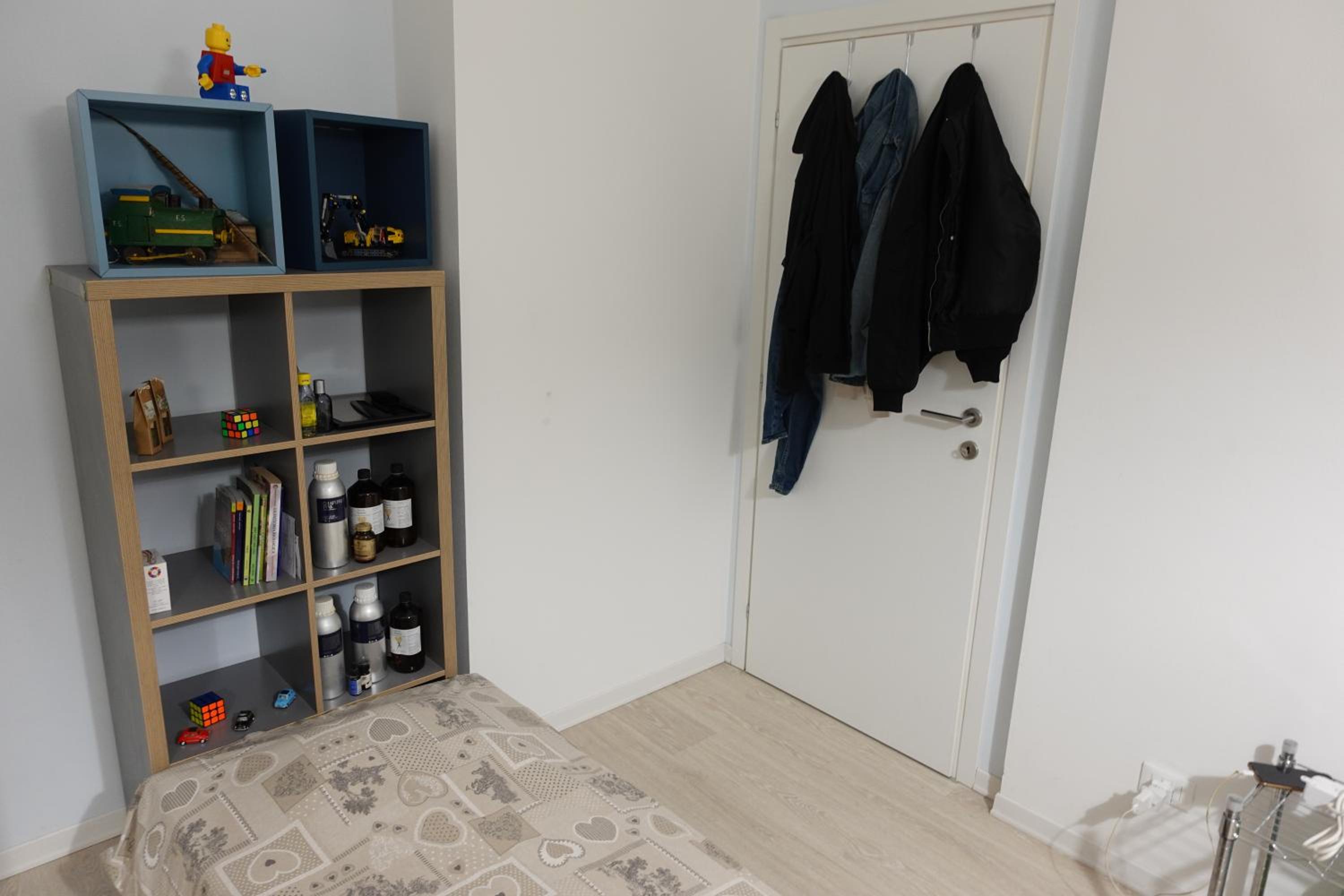 Single Bed in Dormitory Room