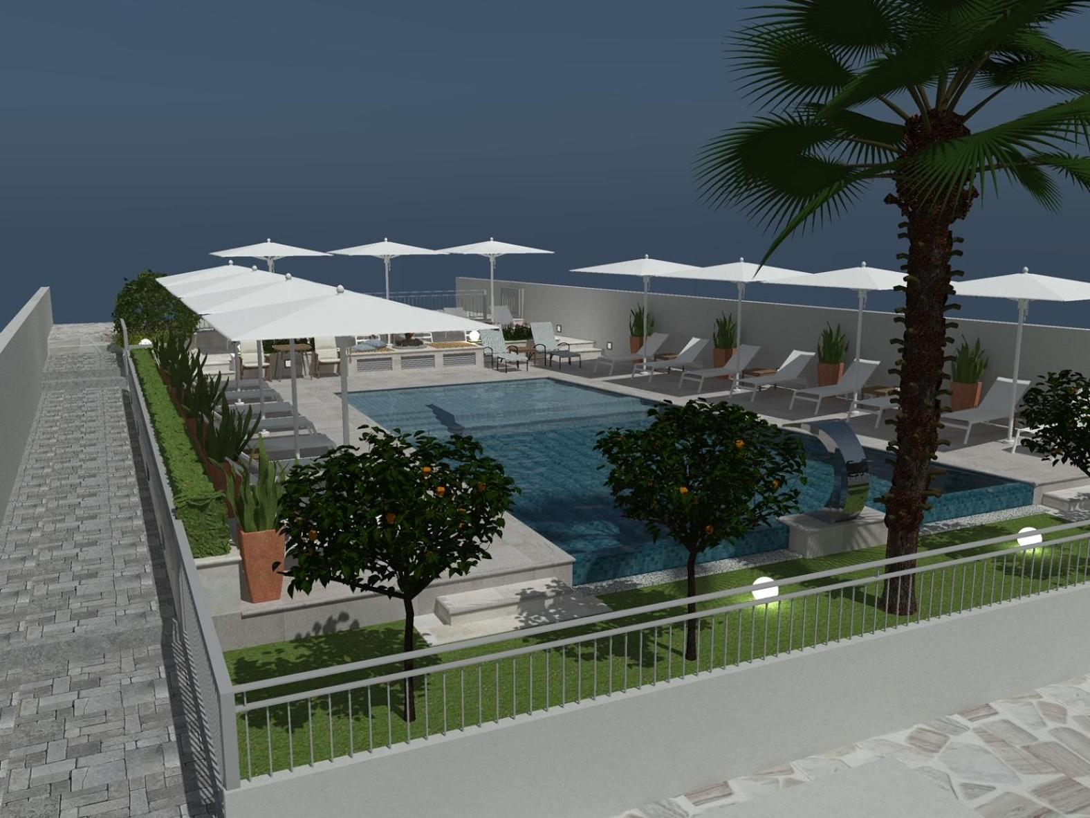 Three-Bedroom Apartment with Balcony and Garden View - Photo 22