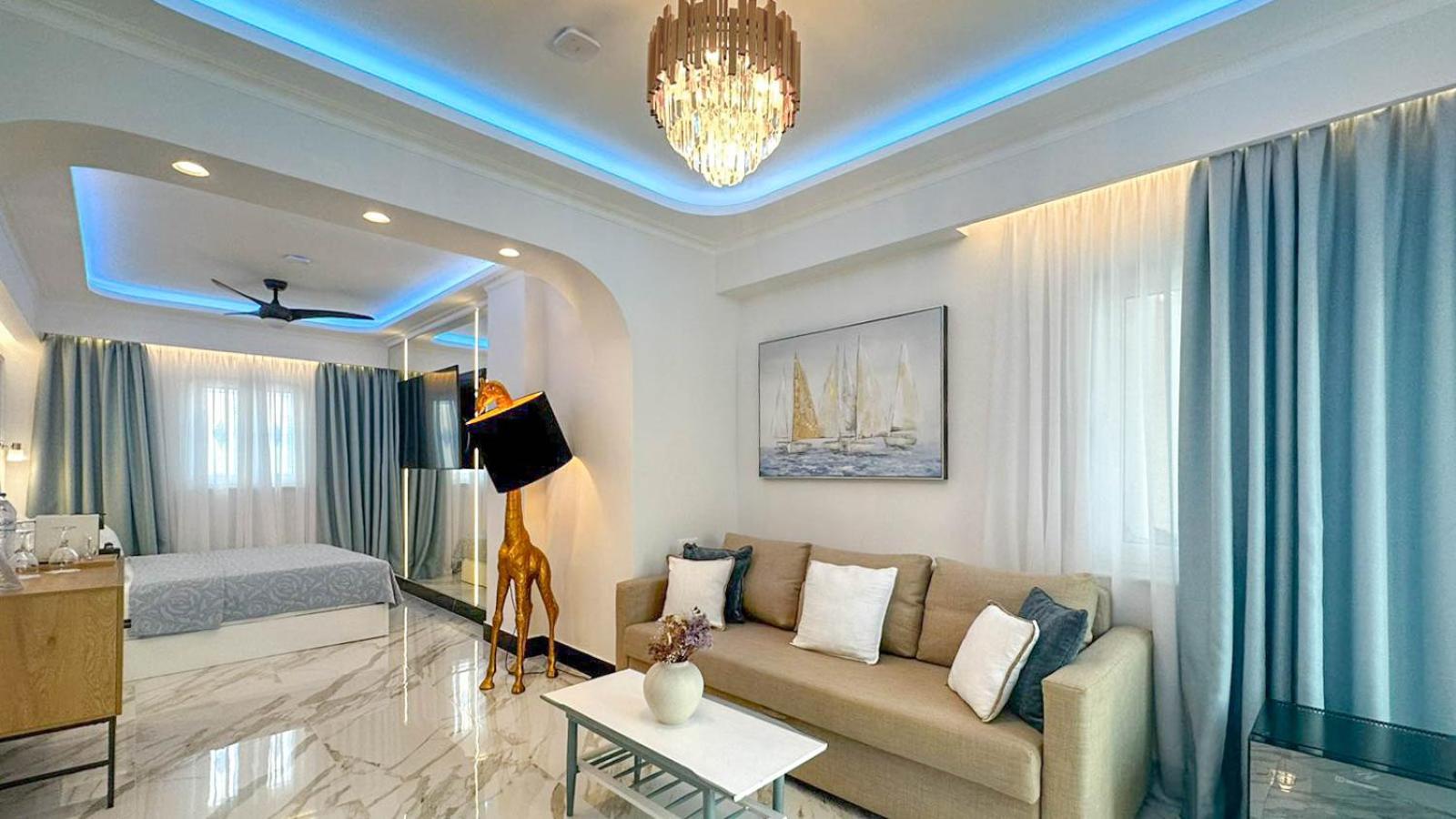 Two-Bedroom Sunrise Suite with Private Heated Plunge Pool & Sea View