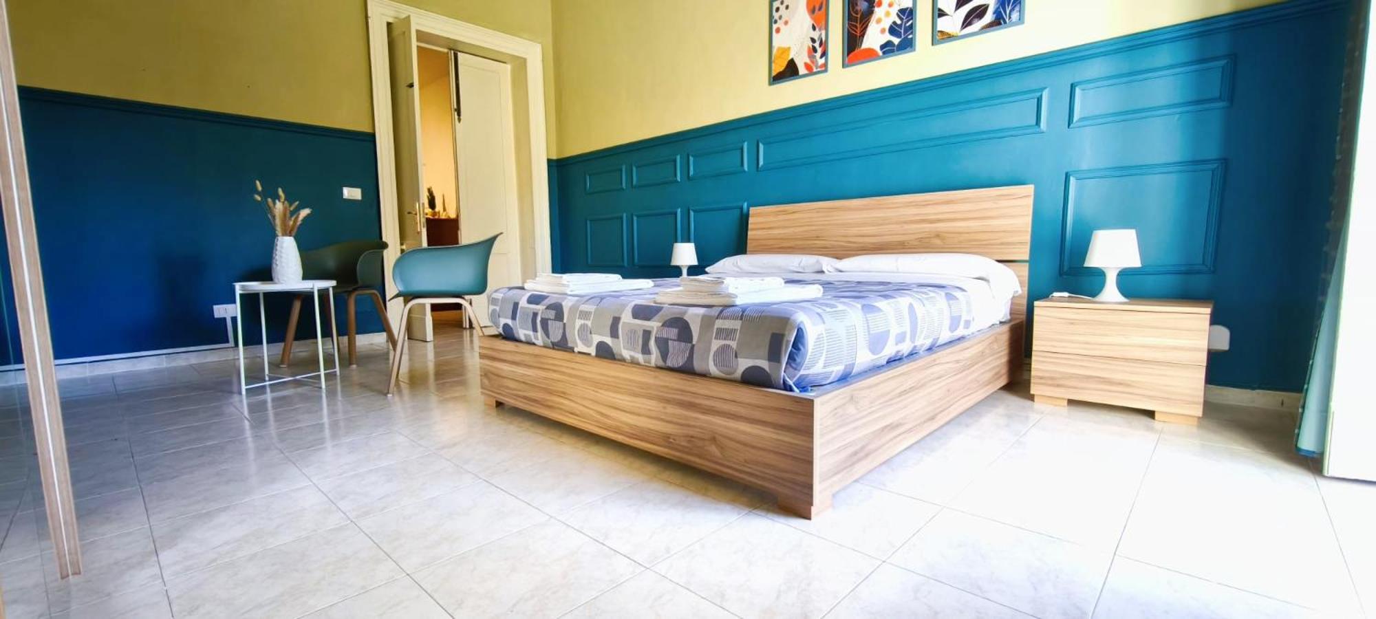 Appartamento con due camere con balcone